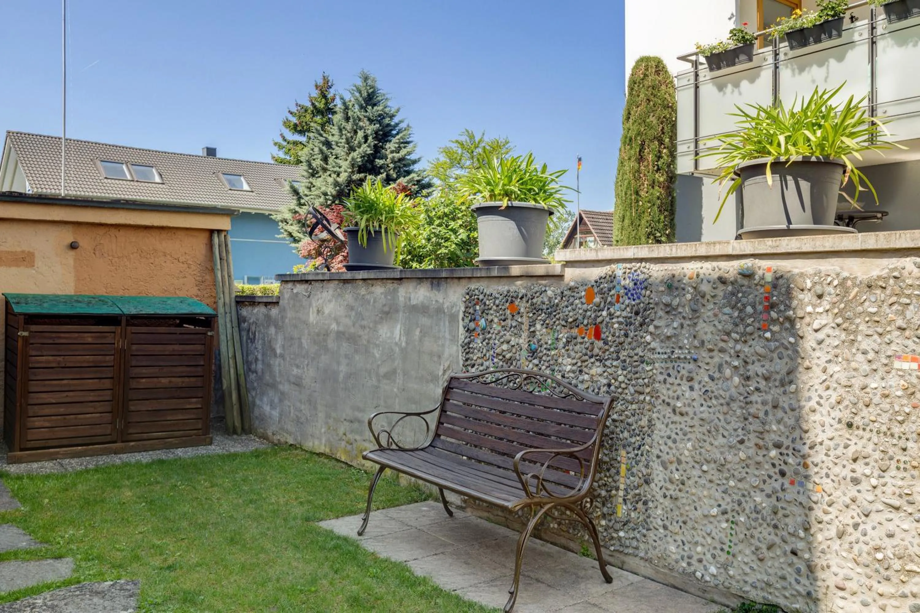 Property building in Ferienwohnung Kleeblatt
