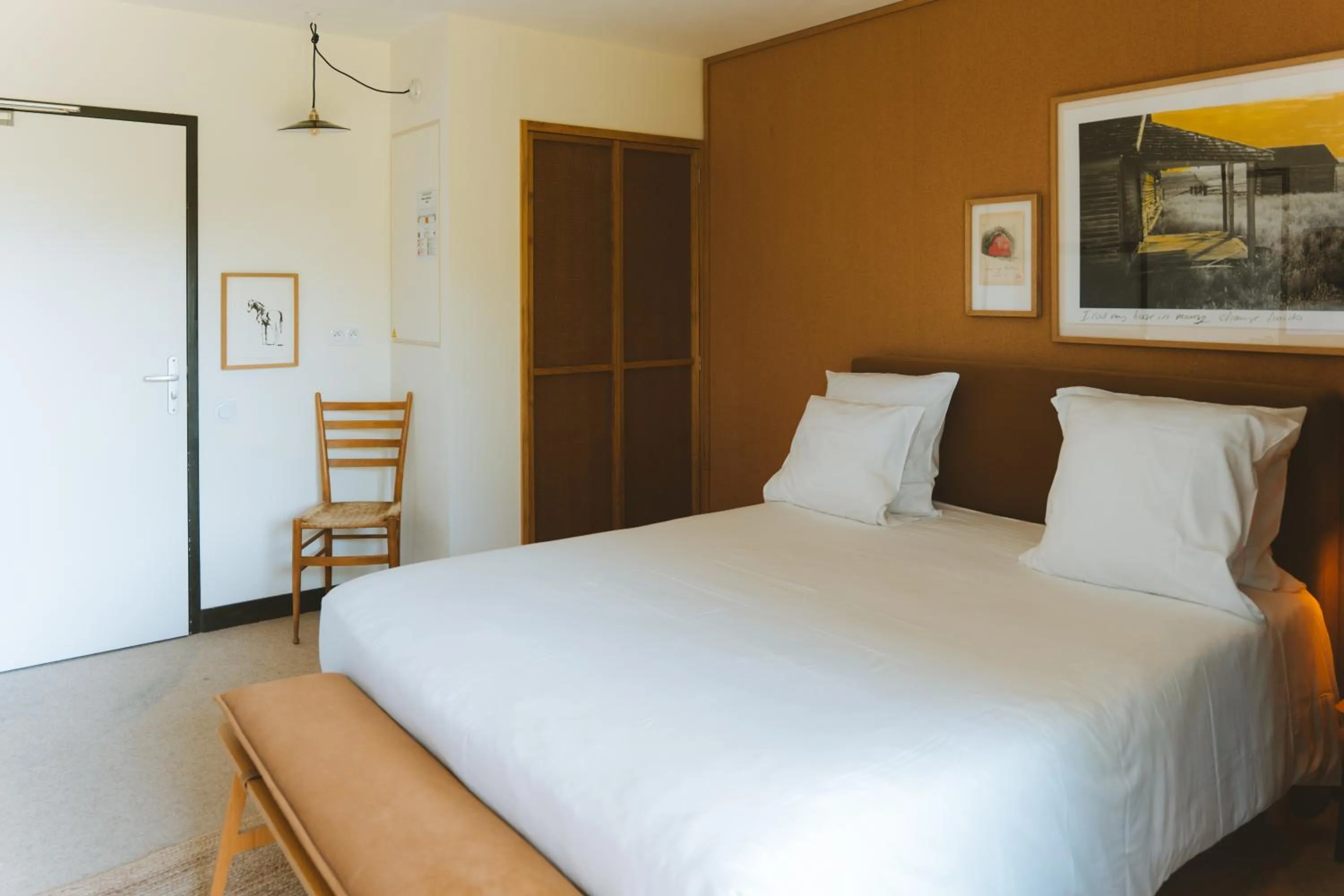 Bedroom, Bed in Le Barn