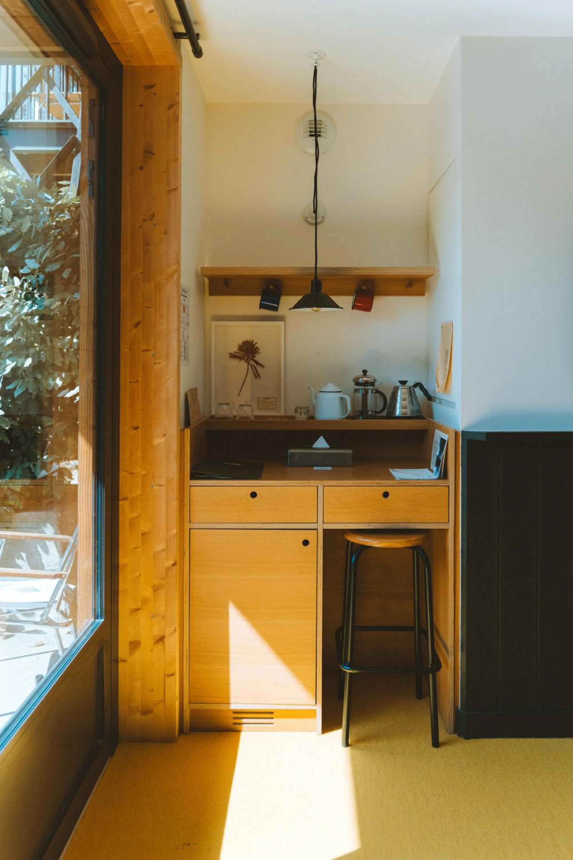 Kitchen or kitchenette in Le Barn