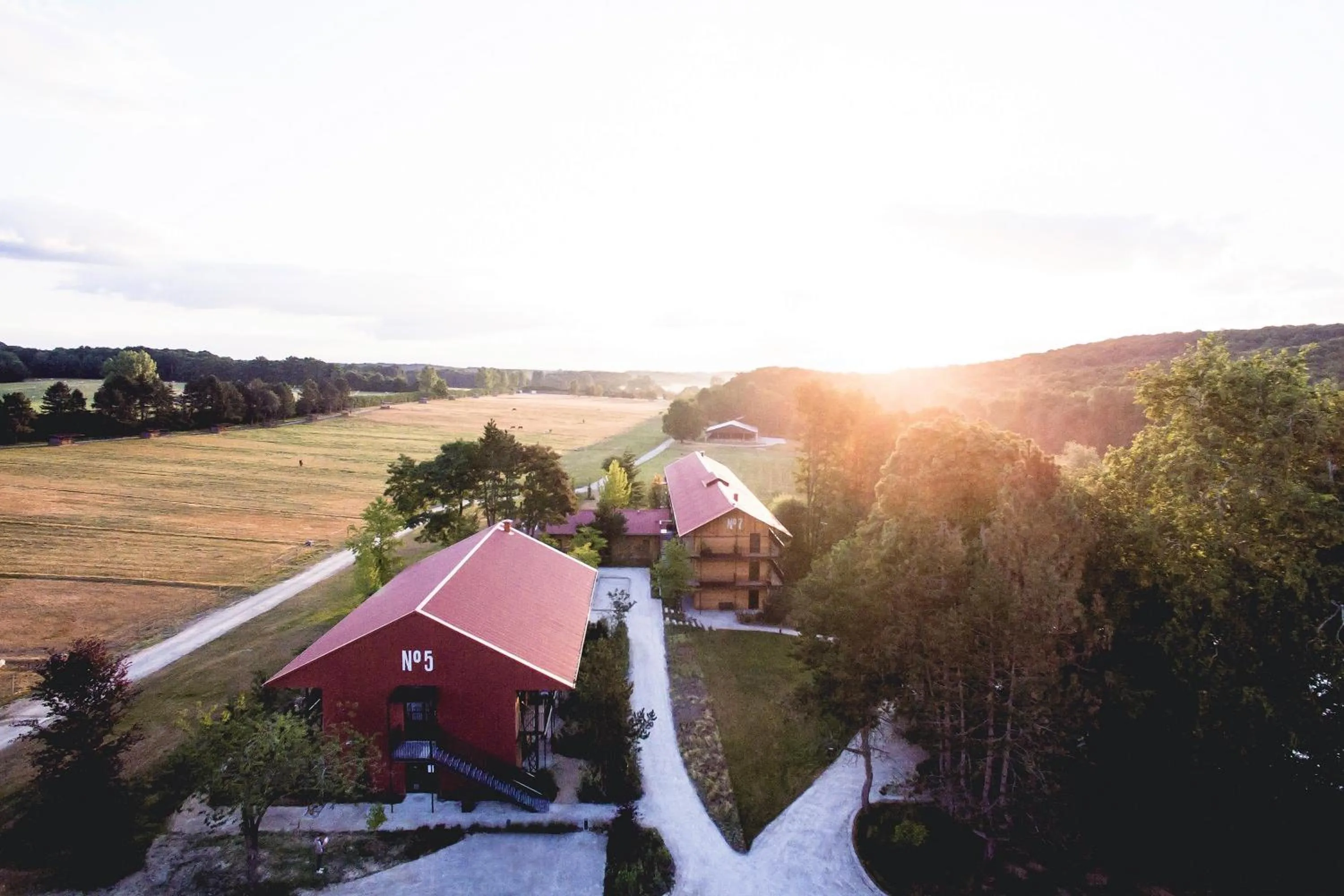 Natural landscape in Le Barn