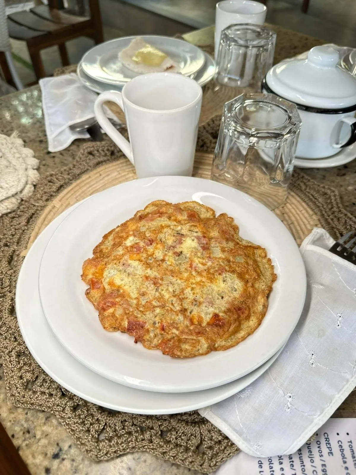 Breakfast in Mar de Jeri