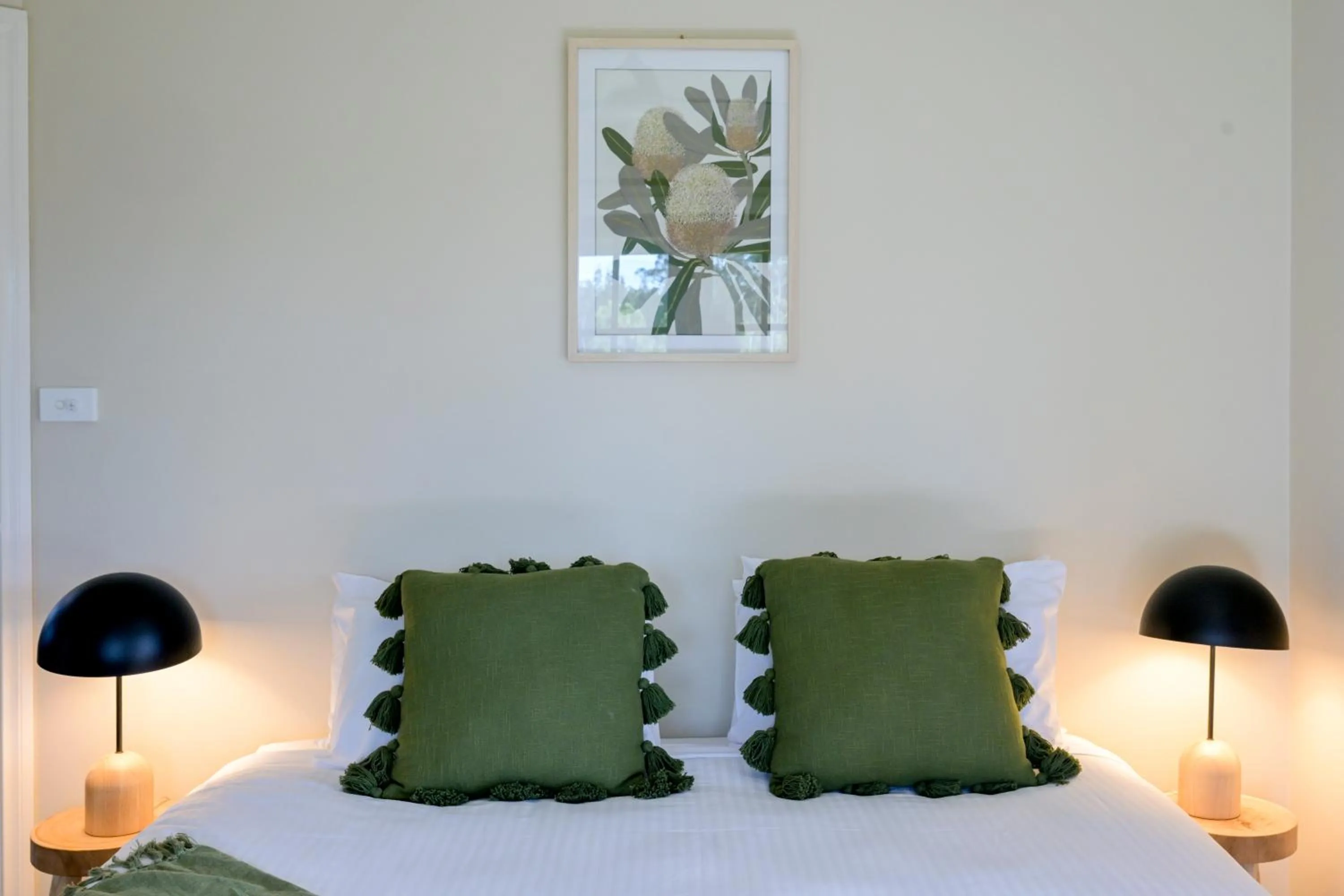 Bedroom, Bed in Cabins on Halls