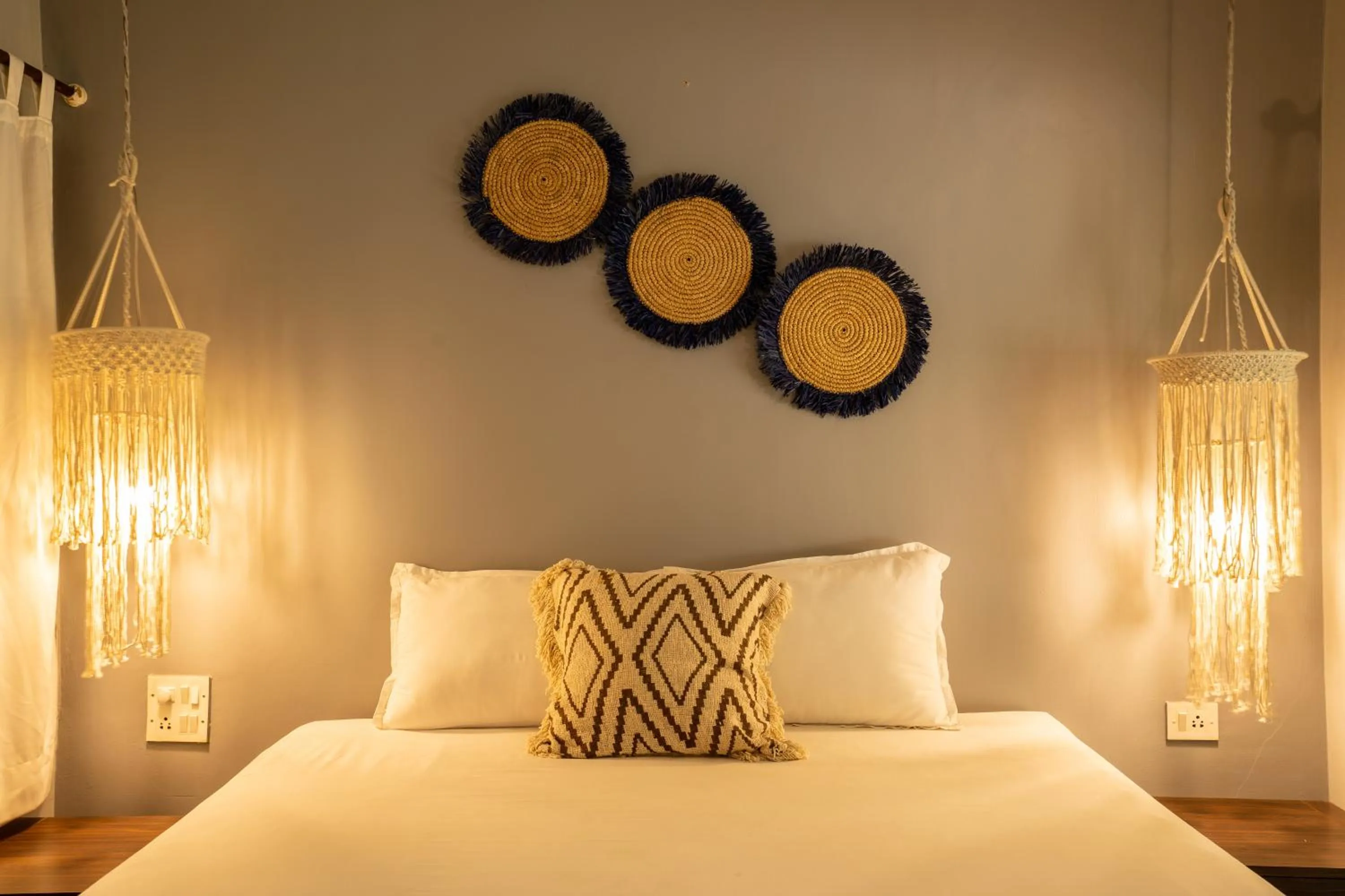 Photo of the whole room, Bed in The Banyan Soul