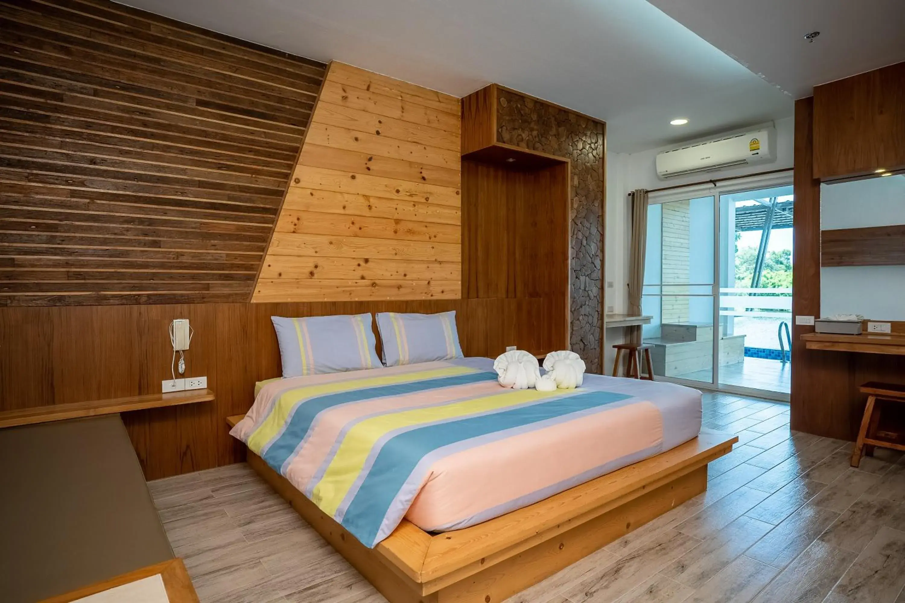 Bedroom, Bed in Tamnanpar Resort Bedroom, Bed in Tamnanpar Resort