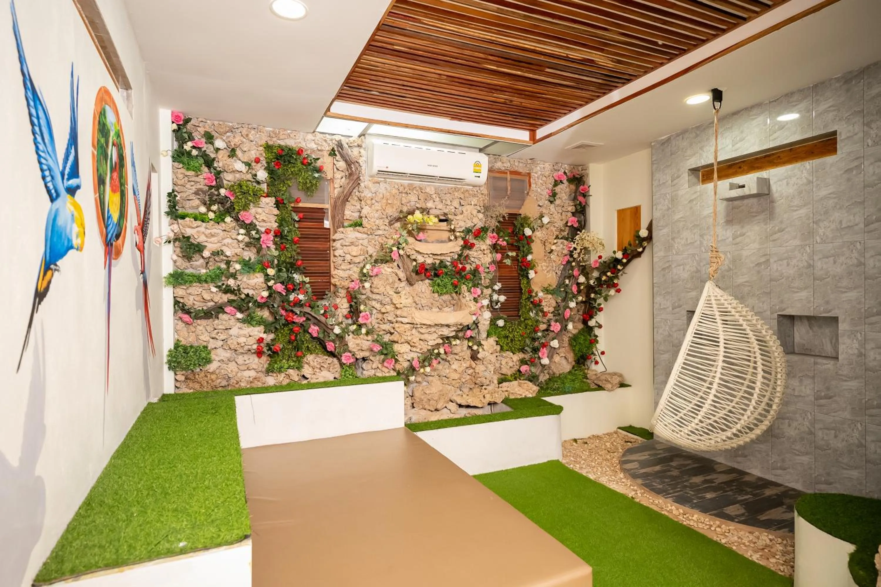 Seating area in Tamnanpar Resort