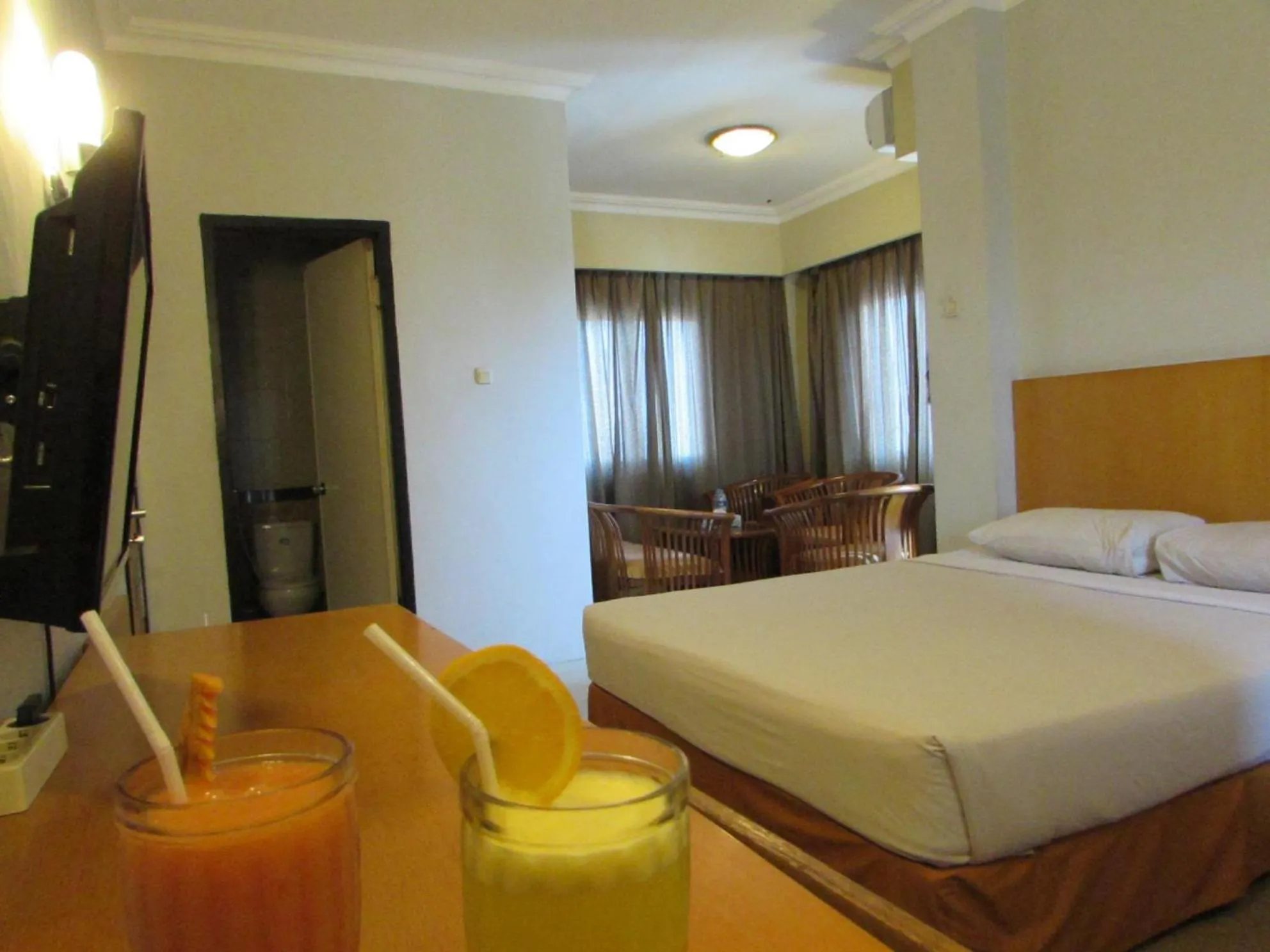 Bed in Wisata Hotel Palembang