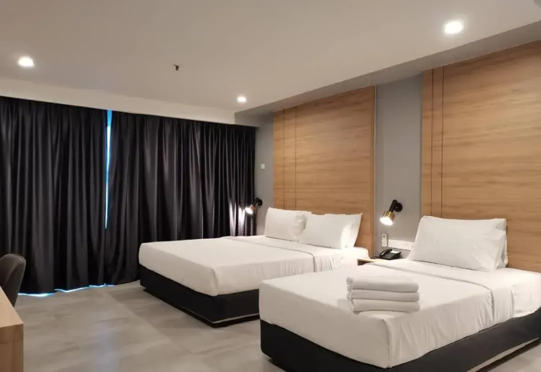 Bed in Coral Bay Resort Bed in Coral Bay Resort