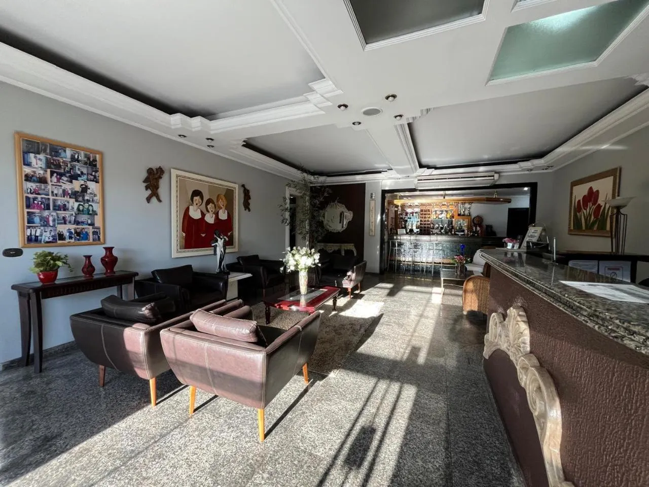 Lobby or reception in Skalla Hotel Nova Odessa