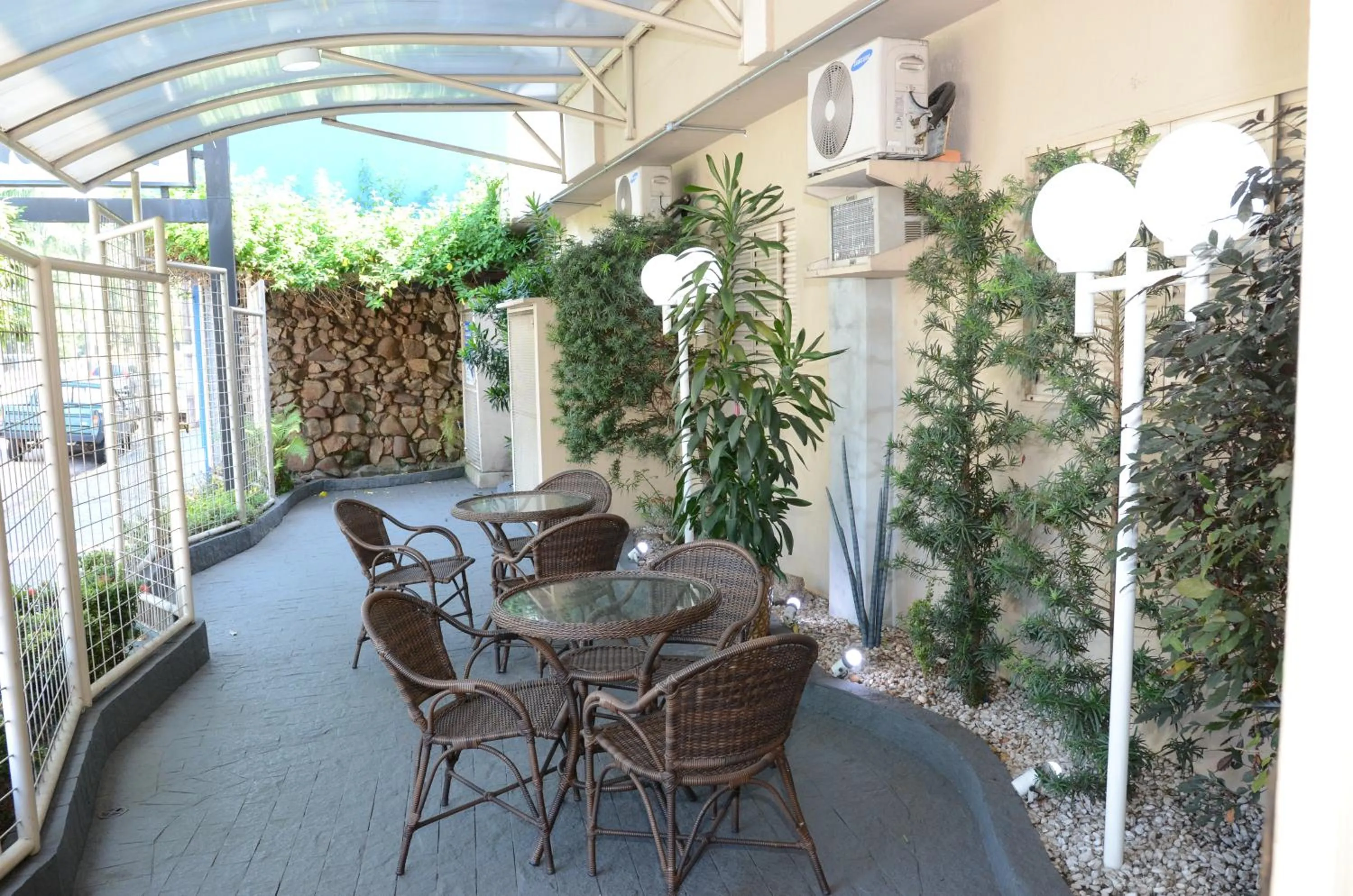 Garden in Skalla Hotel Nova Odessa