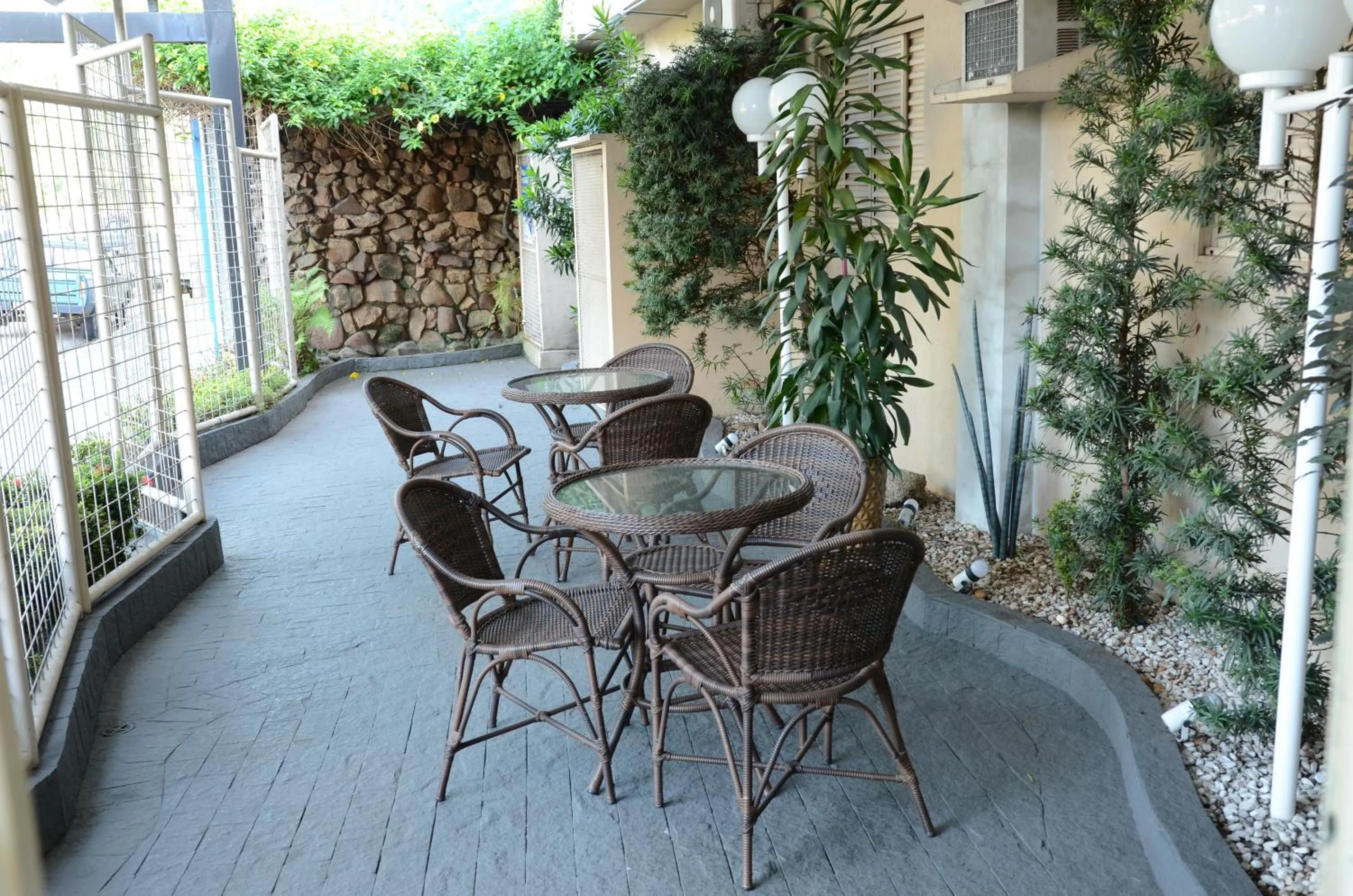 Garden in Skalla Hotel Nova Odessa