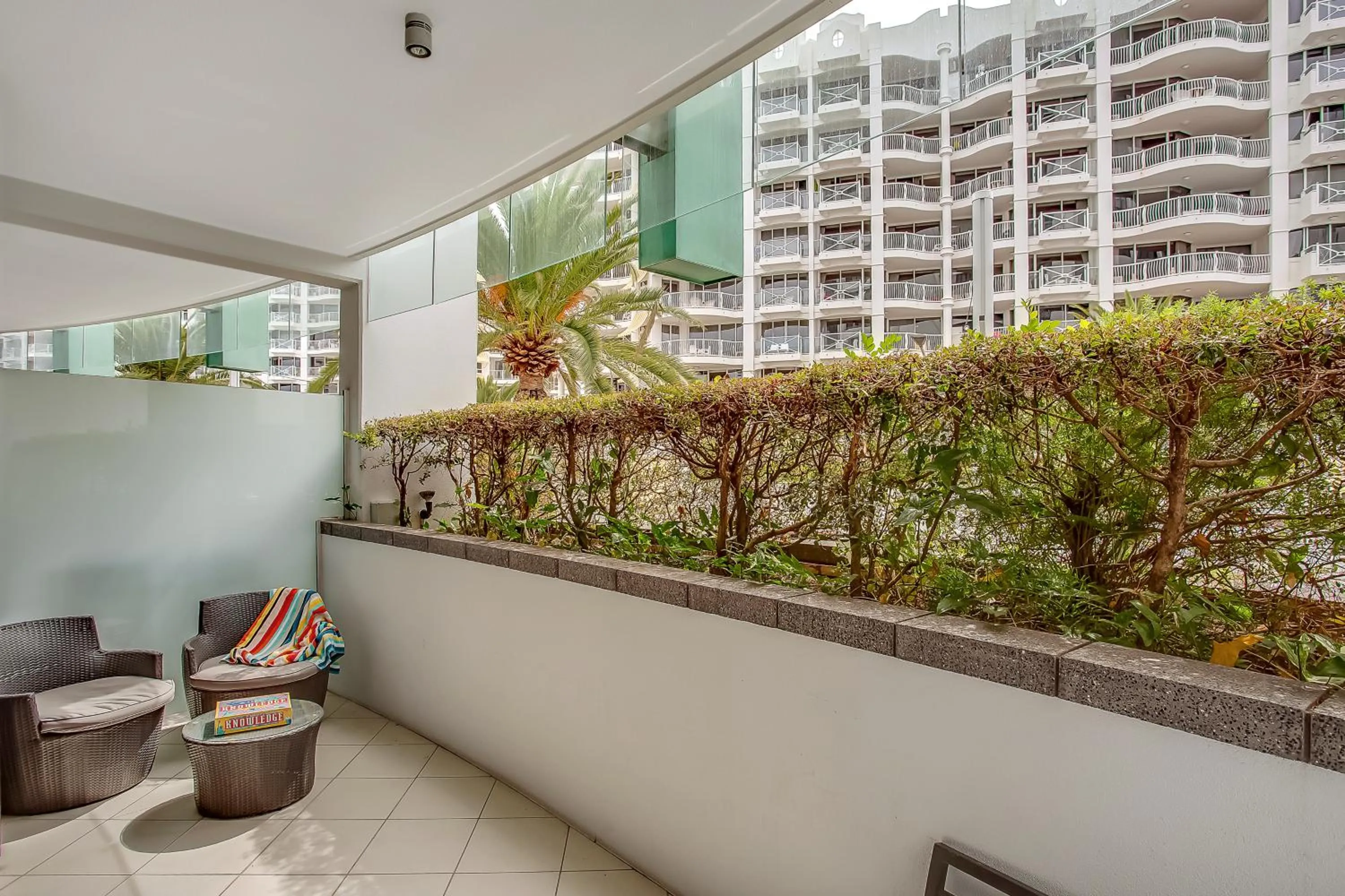 Balcony/Terrace in Aria Apartments