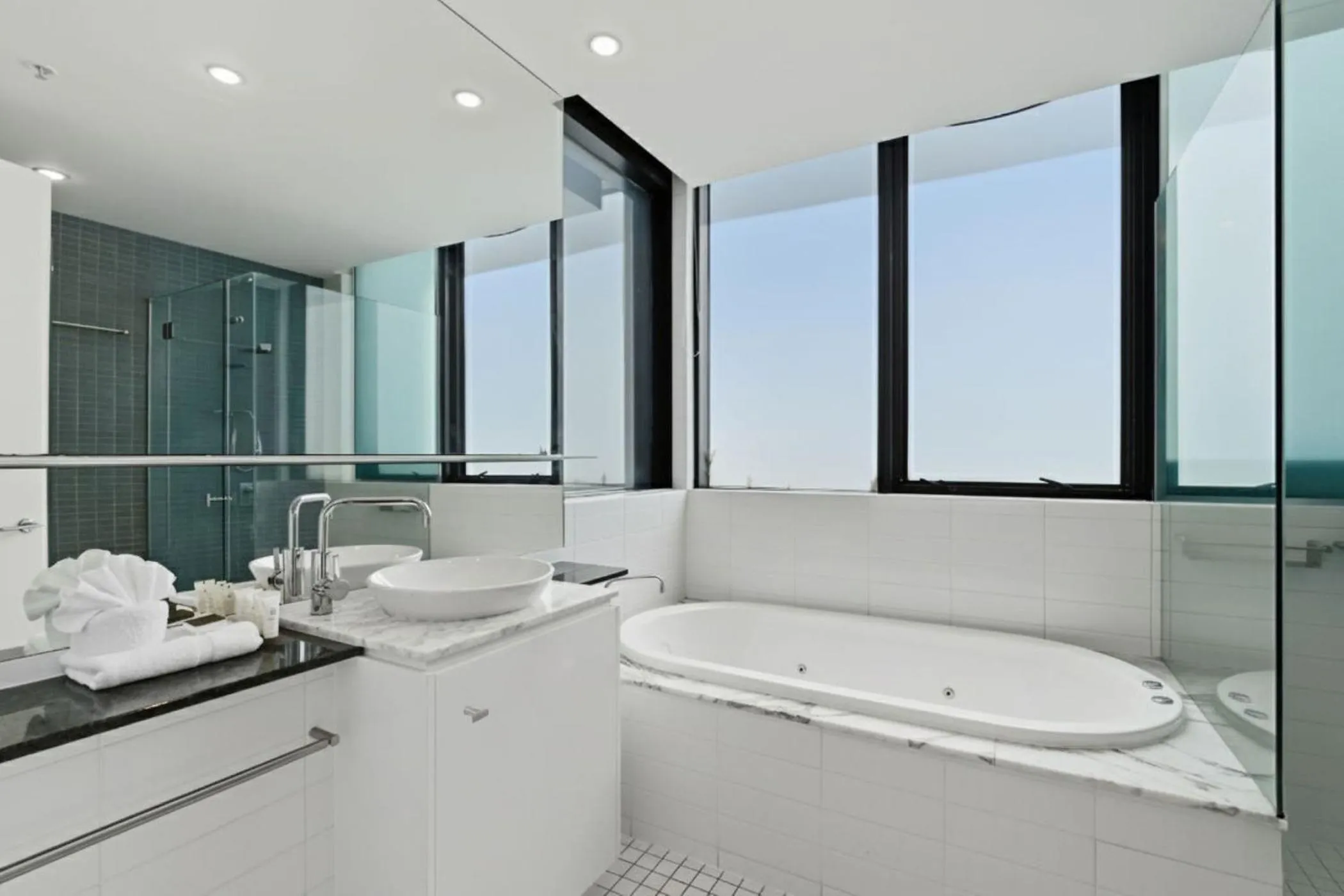Bathroom in Aria Apartments