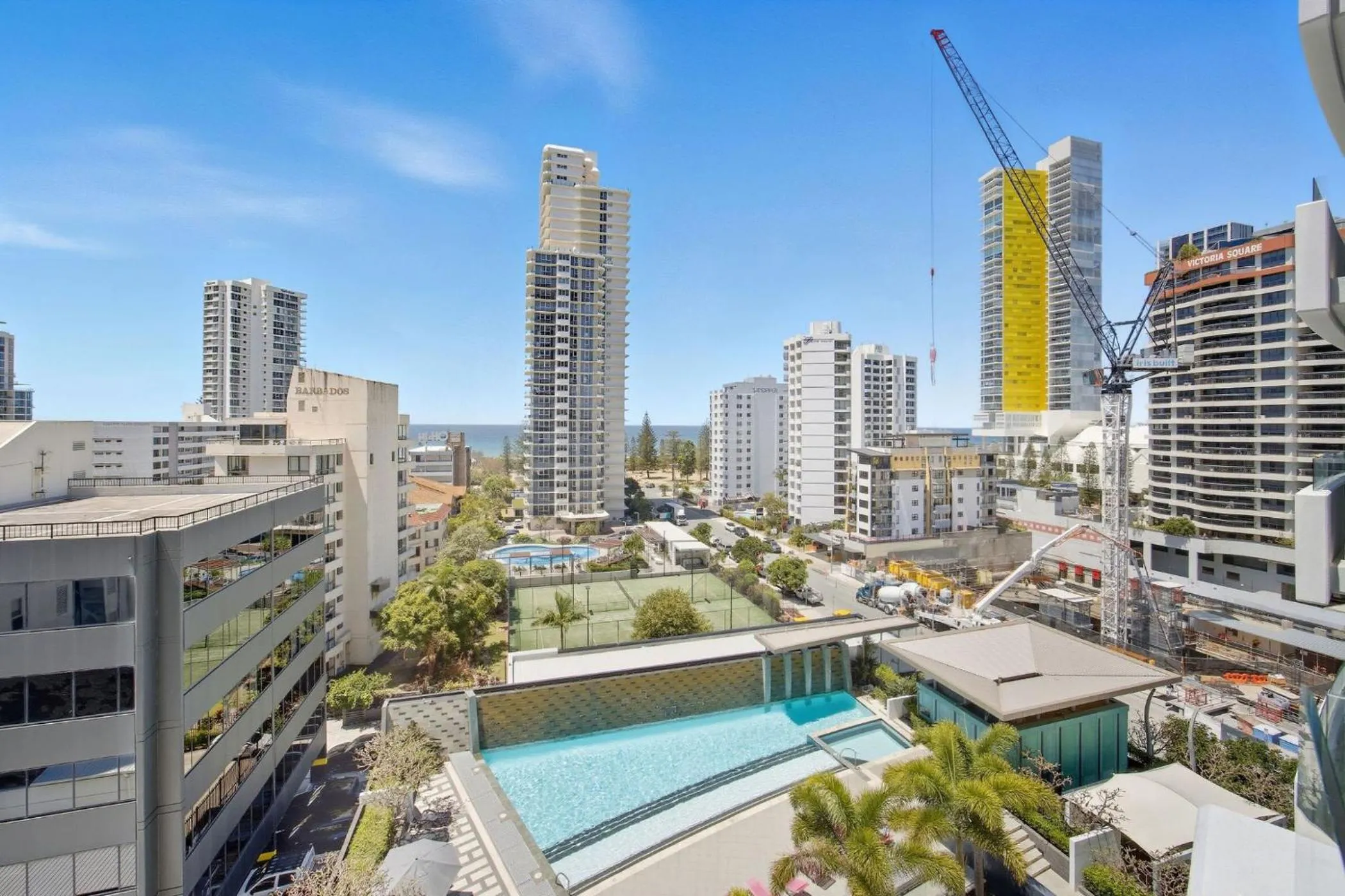 View (from property/room) in Aria Apartments