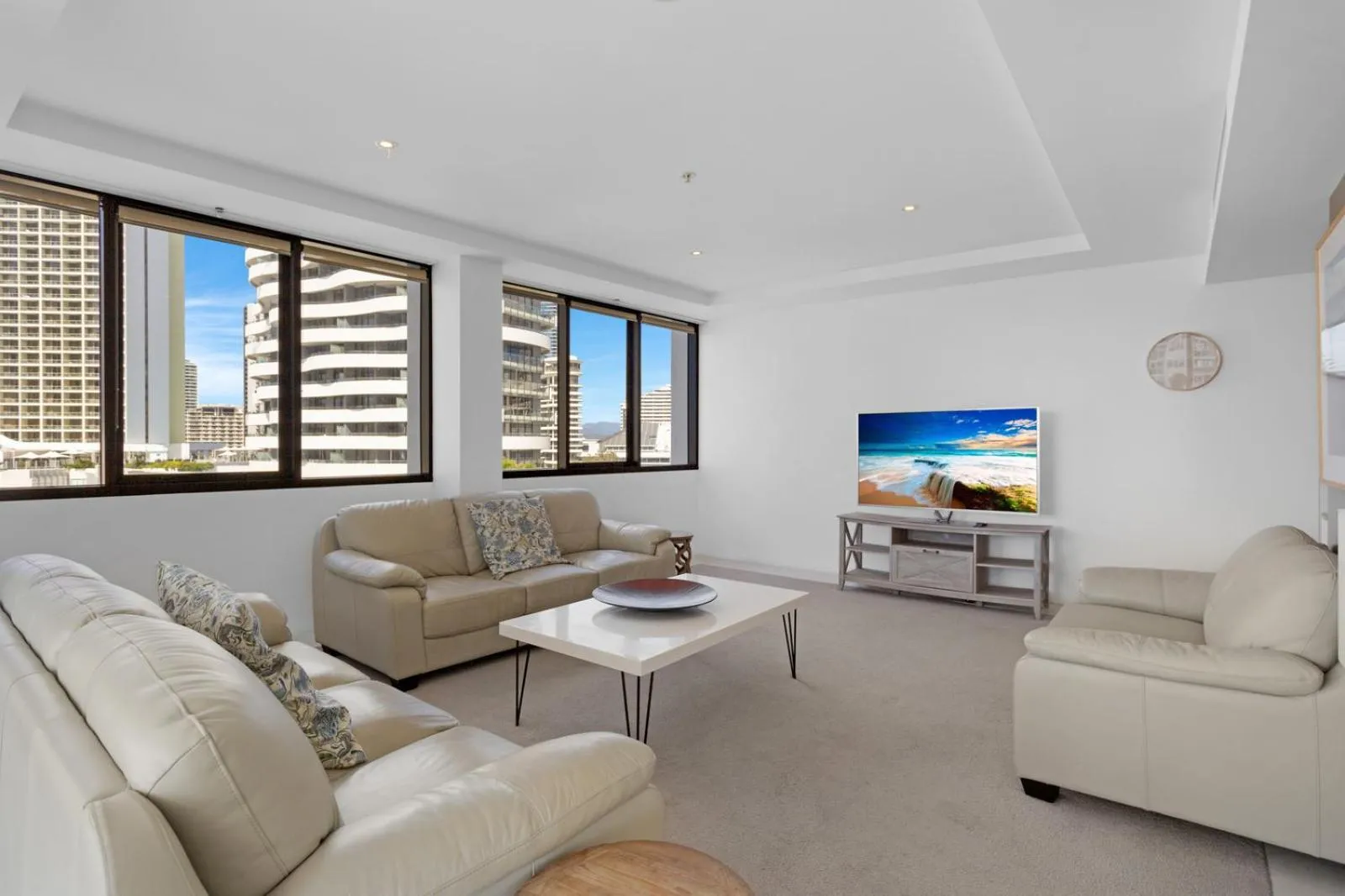 Living room in Aria Apartments