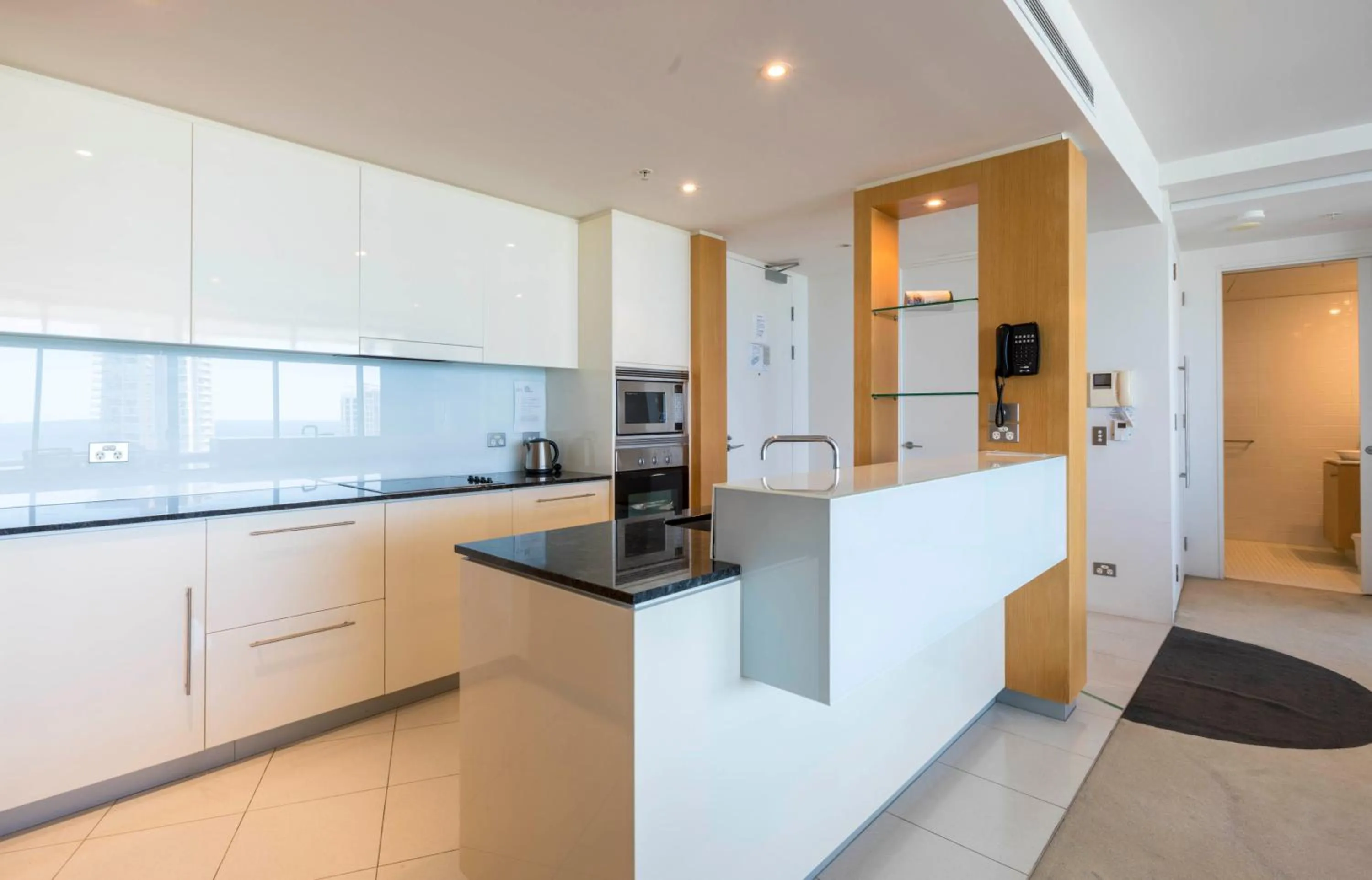 Kitchen or kitchenette in Aria Apartments