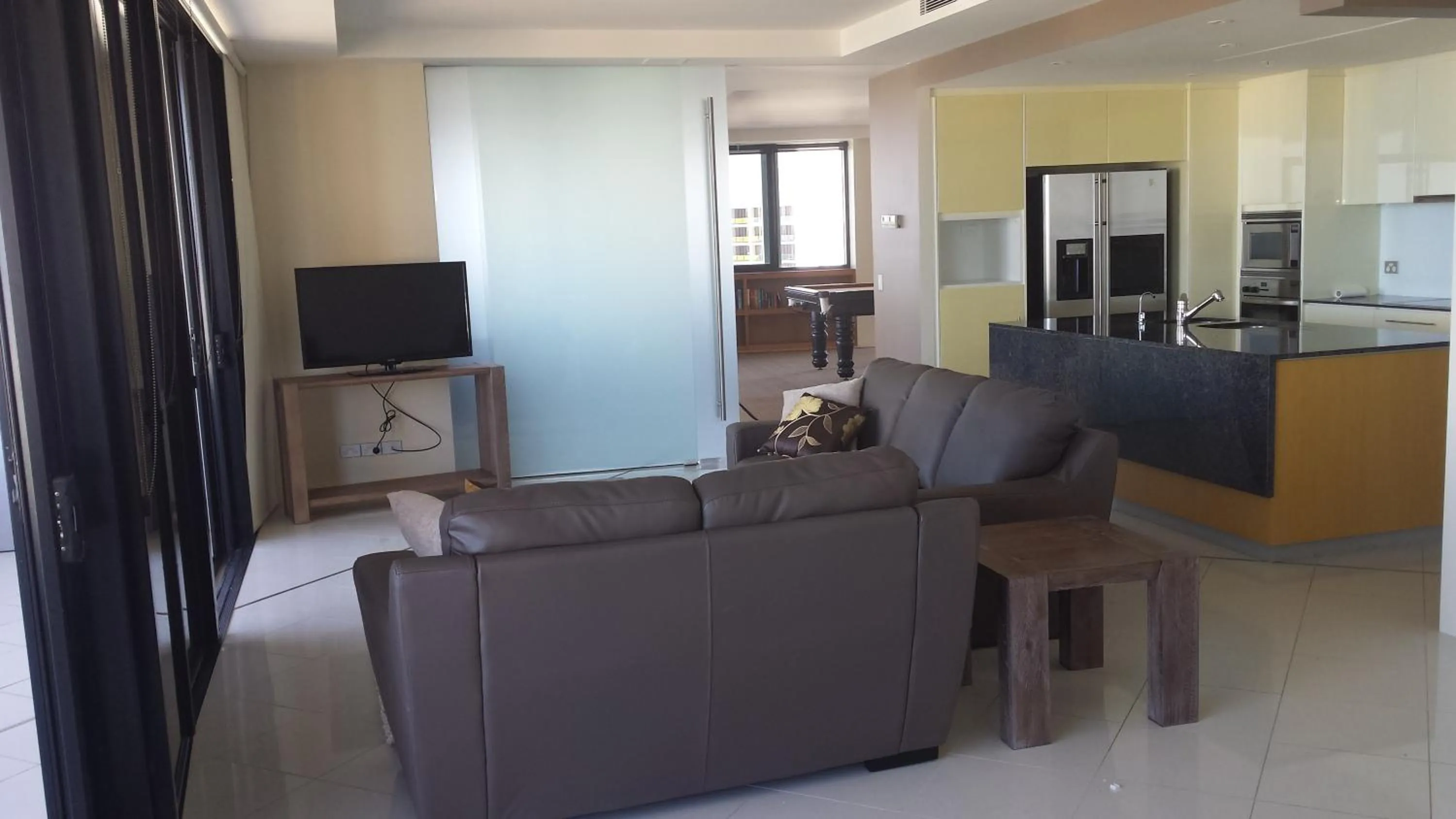 Living room in Aria Apartments