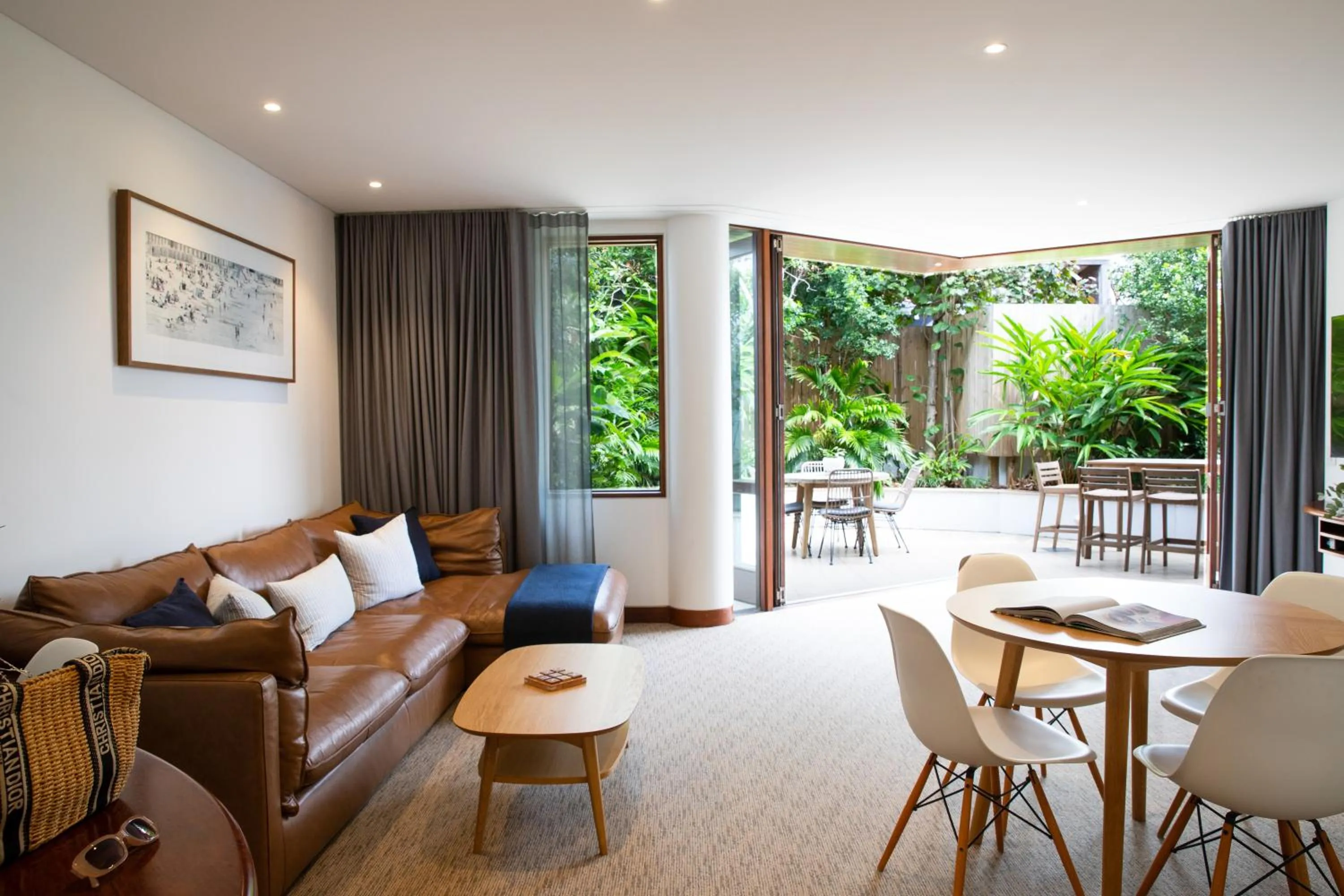 Garden view in Beach Suites