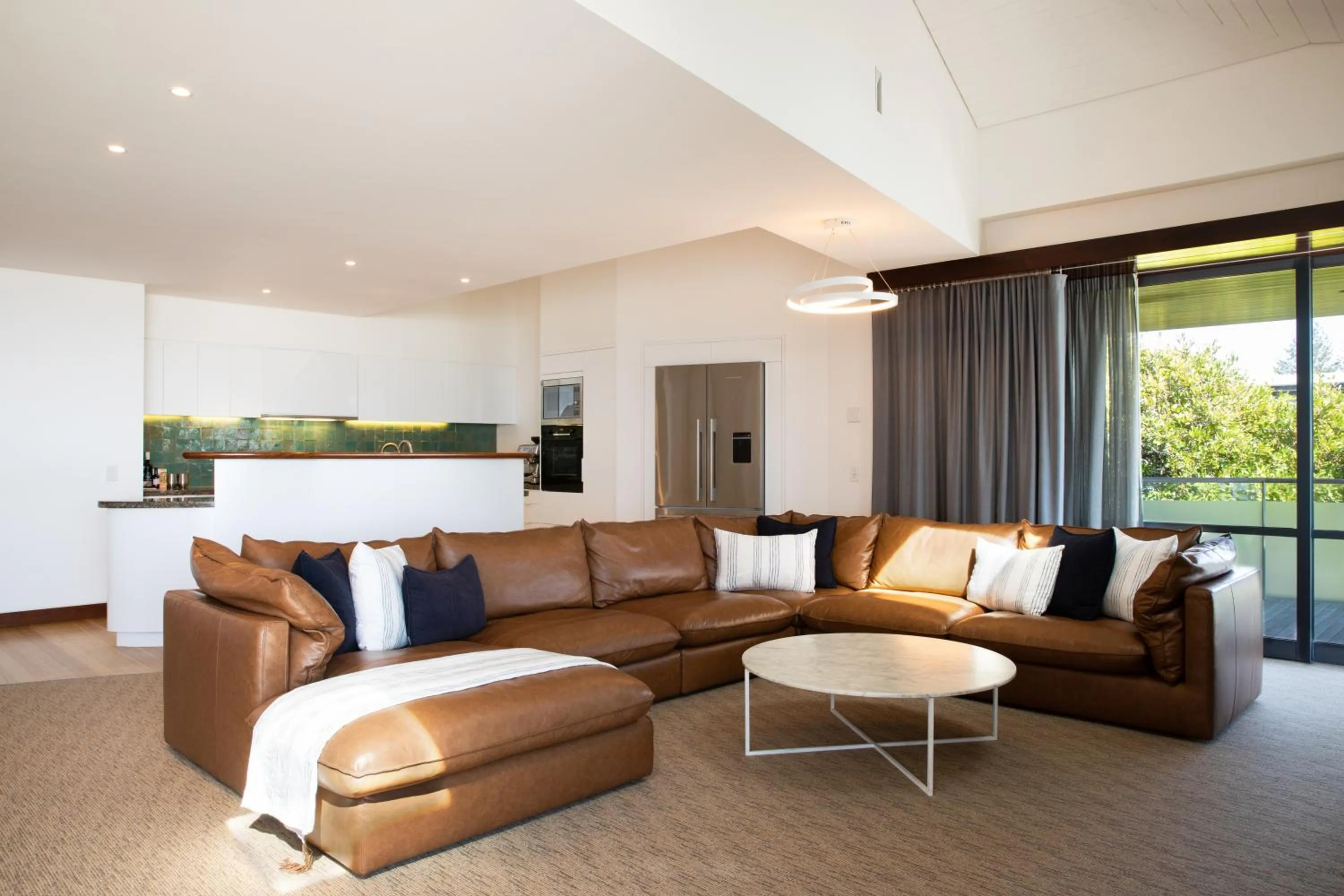 Living room in Beach Suites