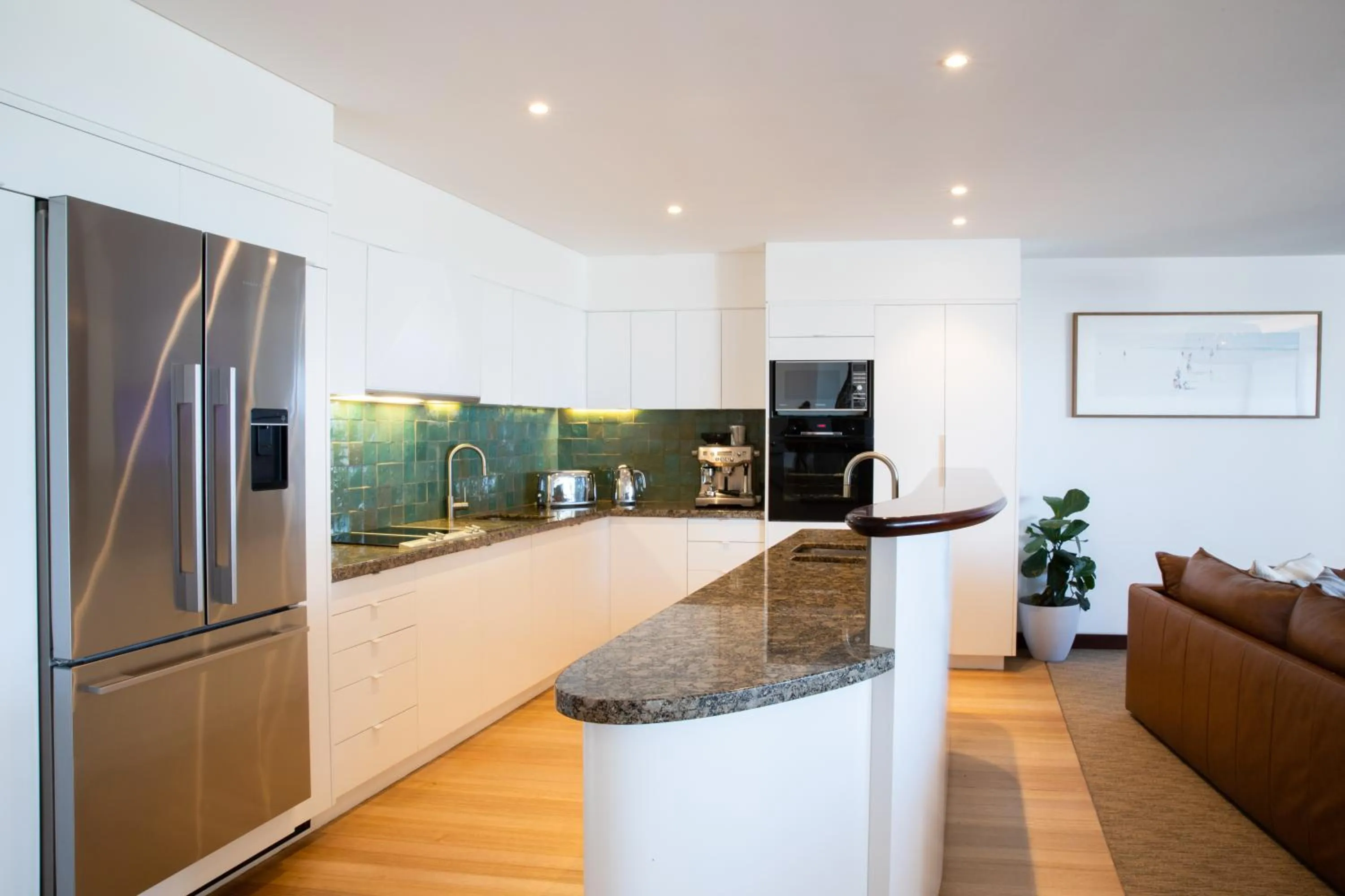 Kitchen or kitchenette in Beach Suites