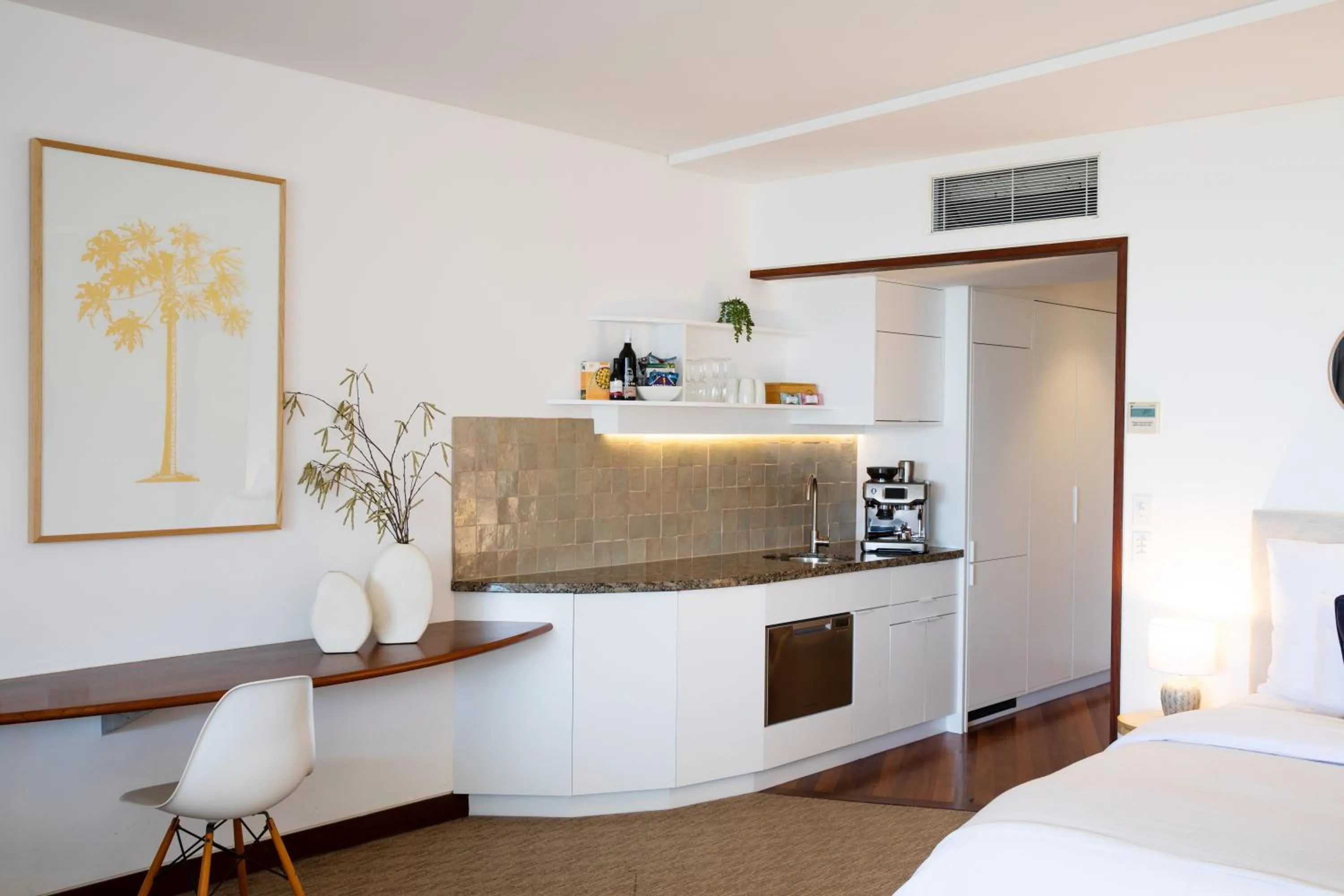 Kitchen or kitchenette in Beach Suites