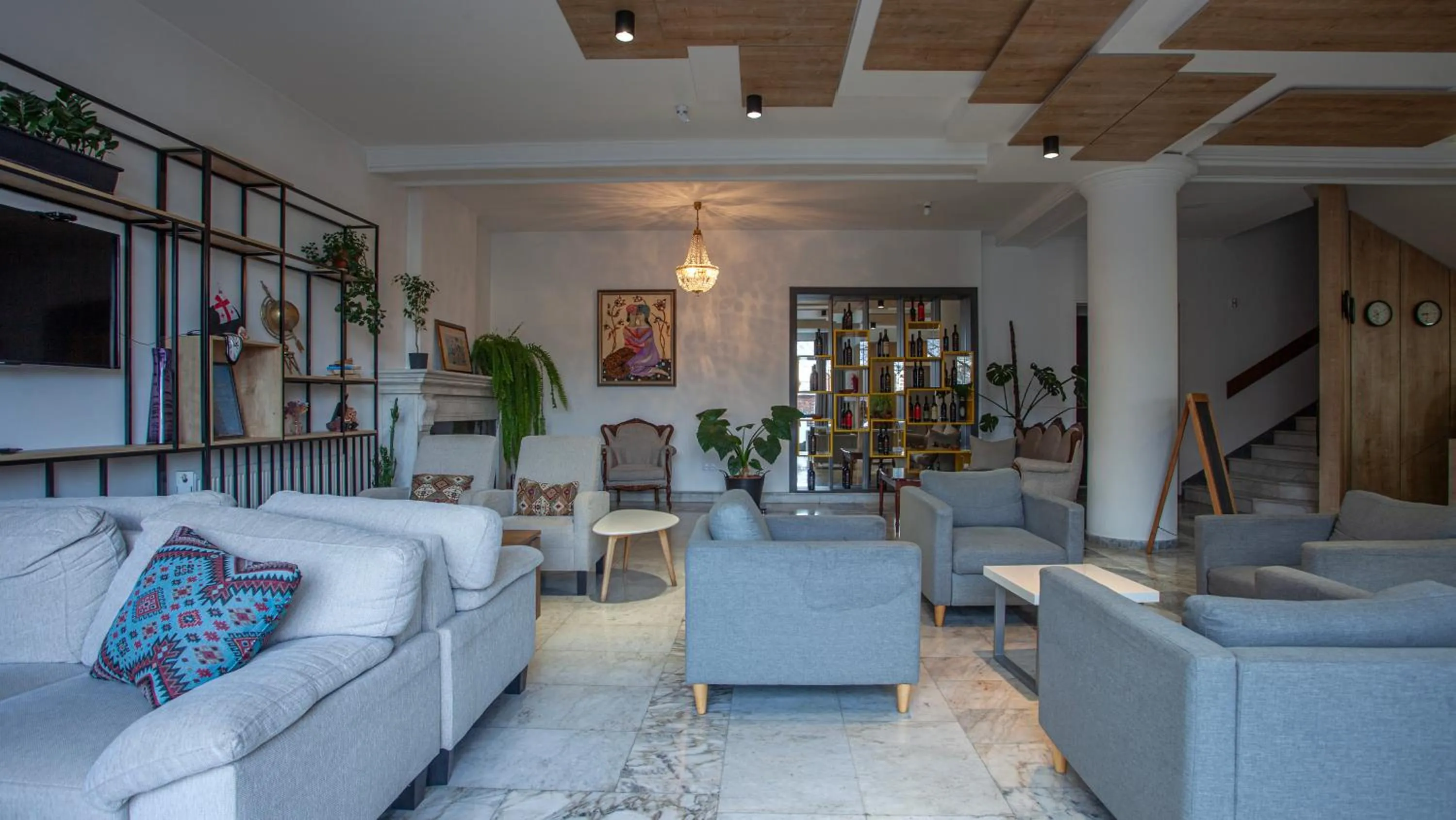 Lobby or reception in Alliance Hotel