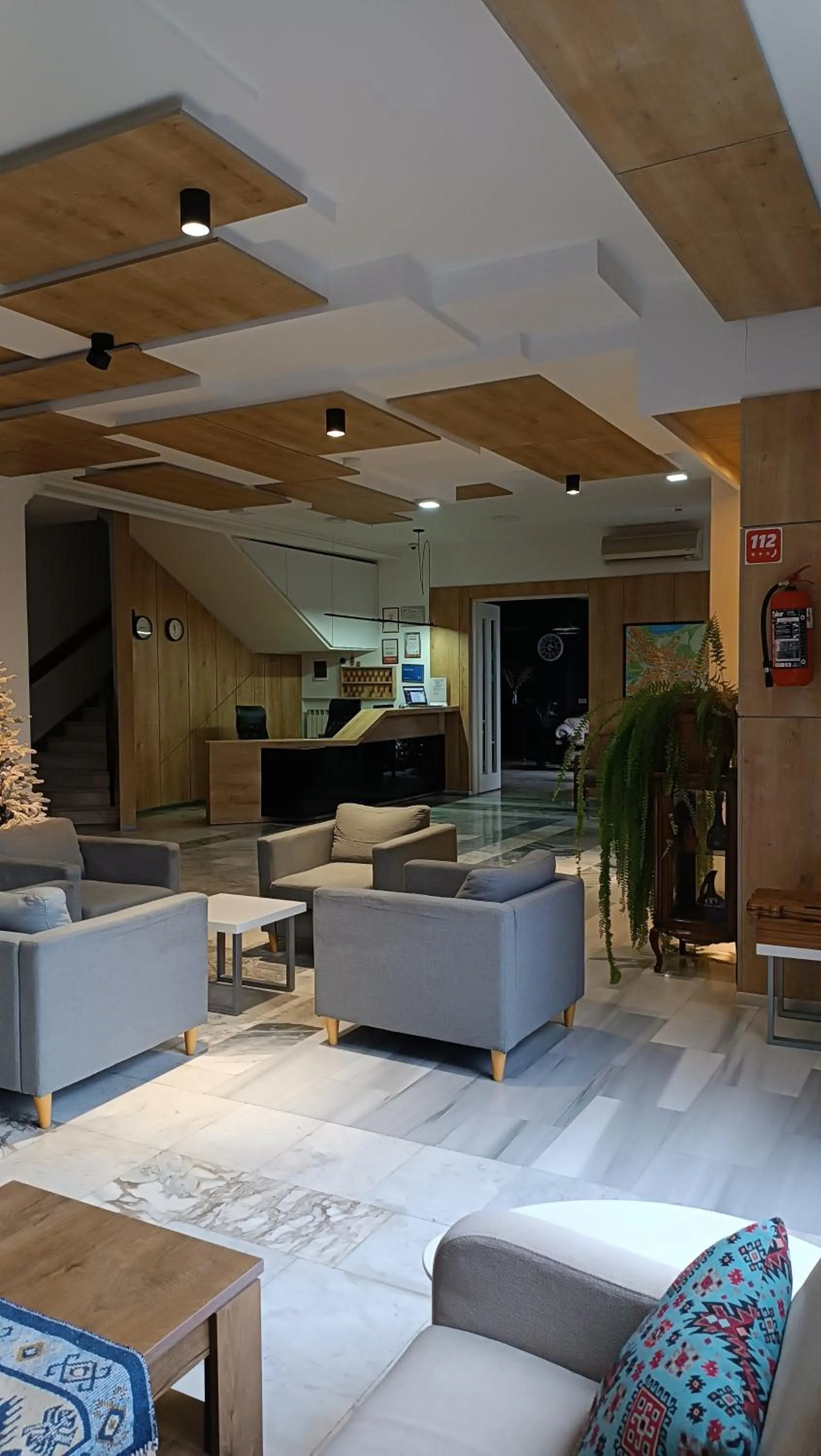 Lobby or reception in Alliance Hotel