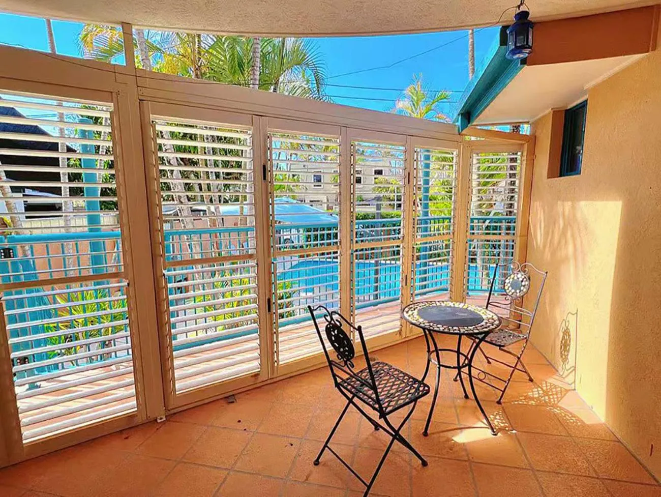 Balcony/Terrace in Karana Palms Resort