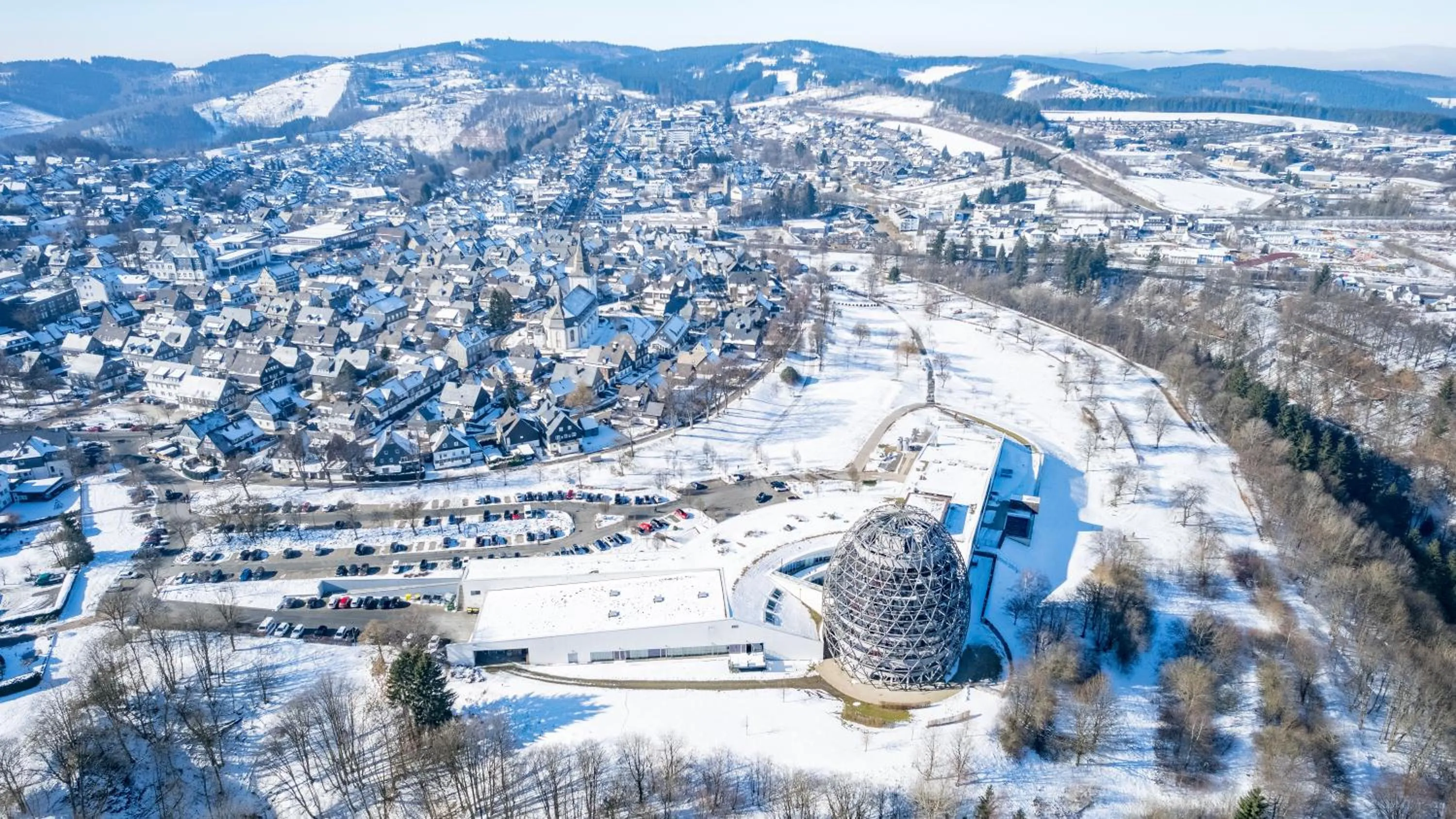 Property building in Hotel Oversum Winterberg Ski- und Vital Resort