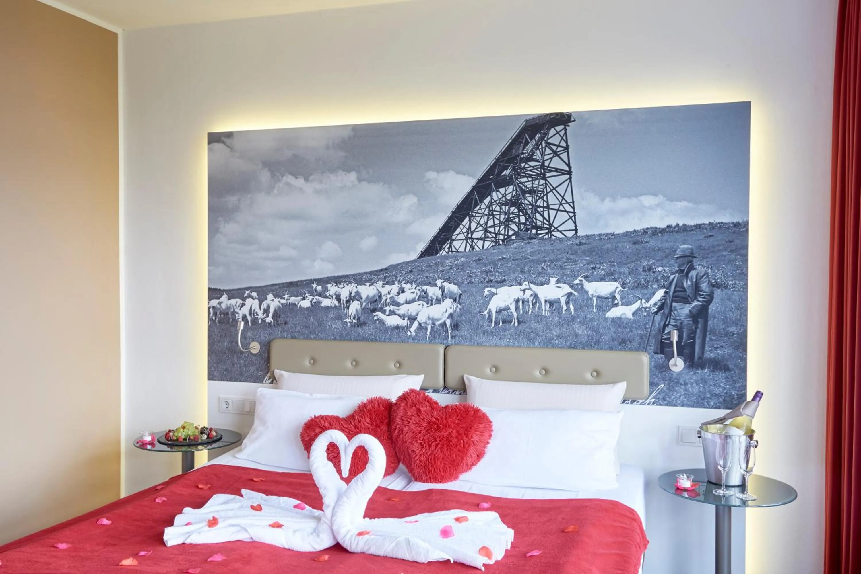 Bed in Hotel Oversum Winterberg Ski- und Vital Resort