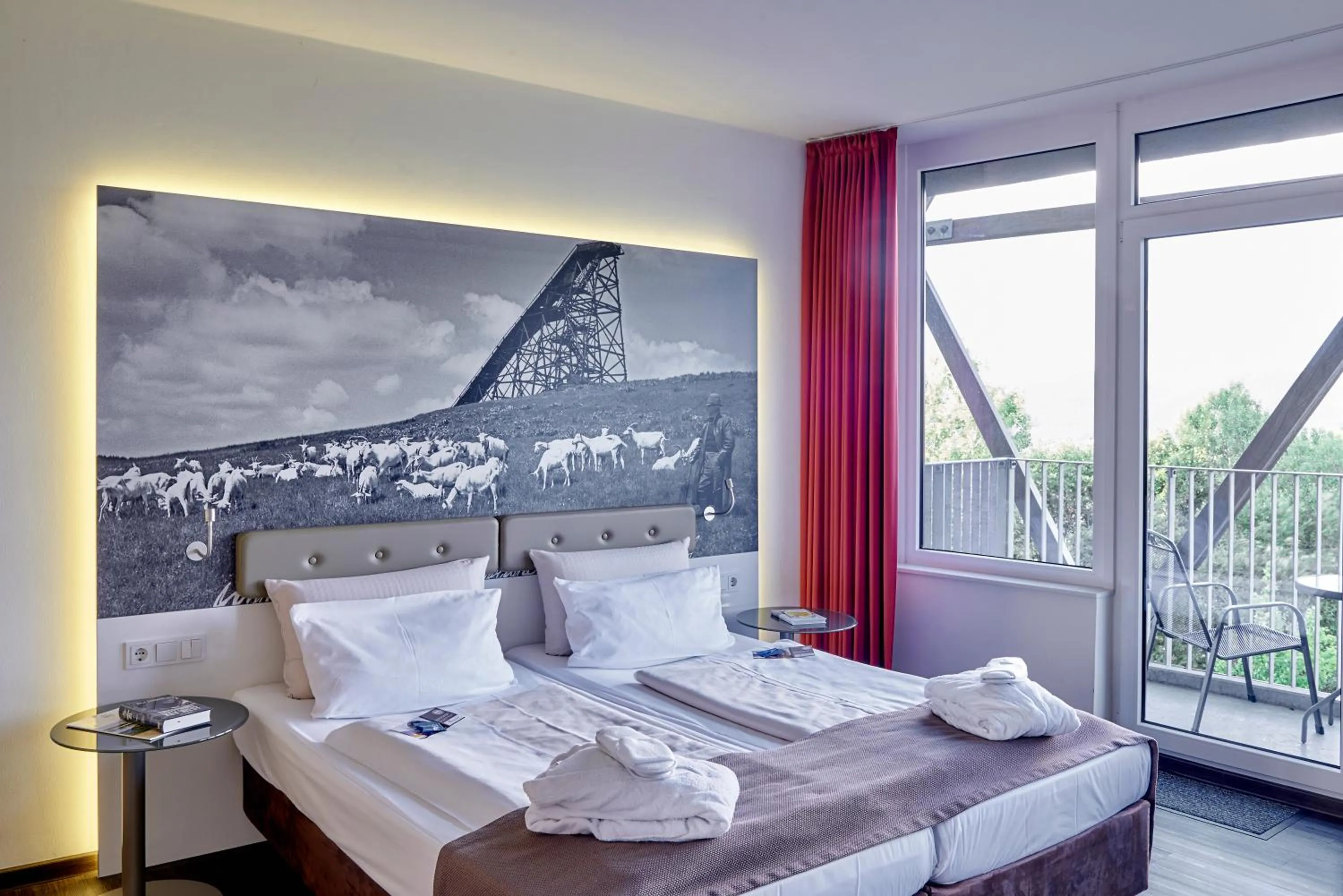 Bed in Hotel Oversum Winterberg Ski- und Vital Resort