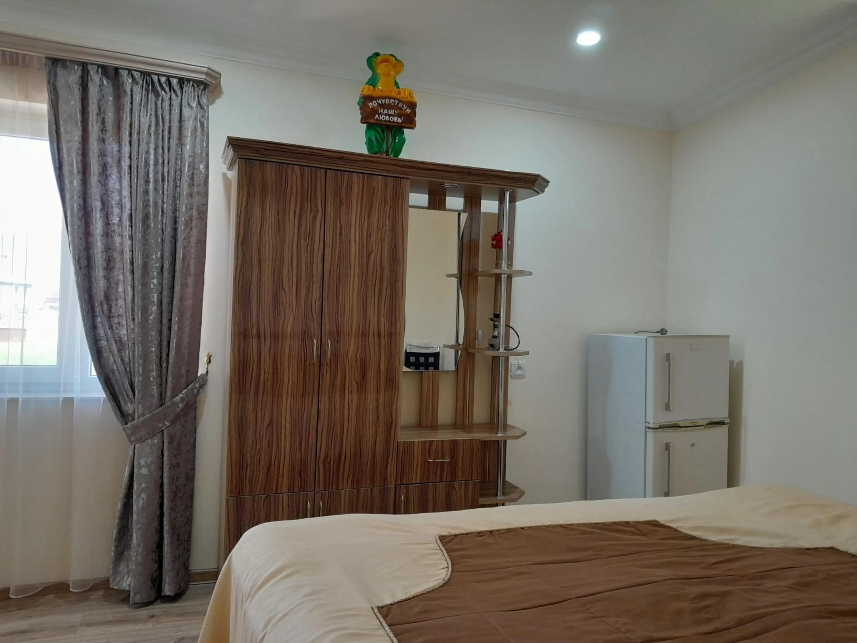 Bed in Armenia VanSevan Hotel