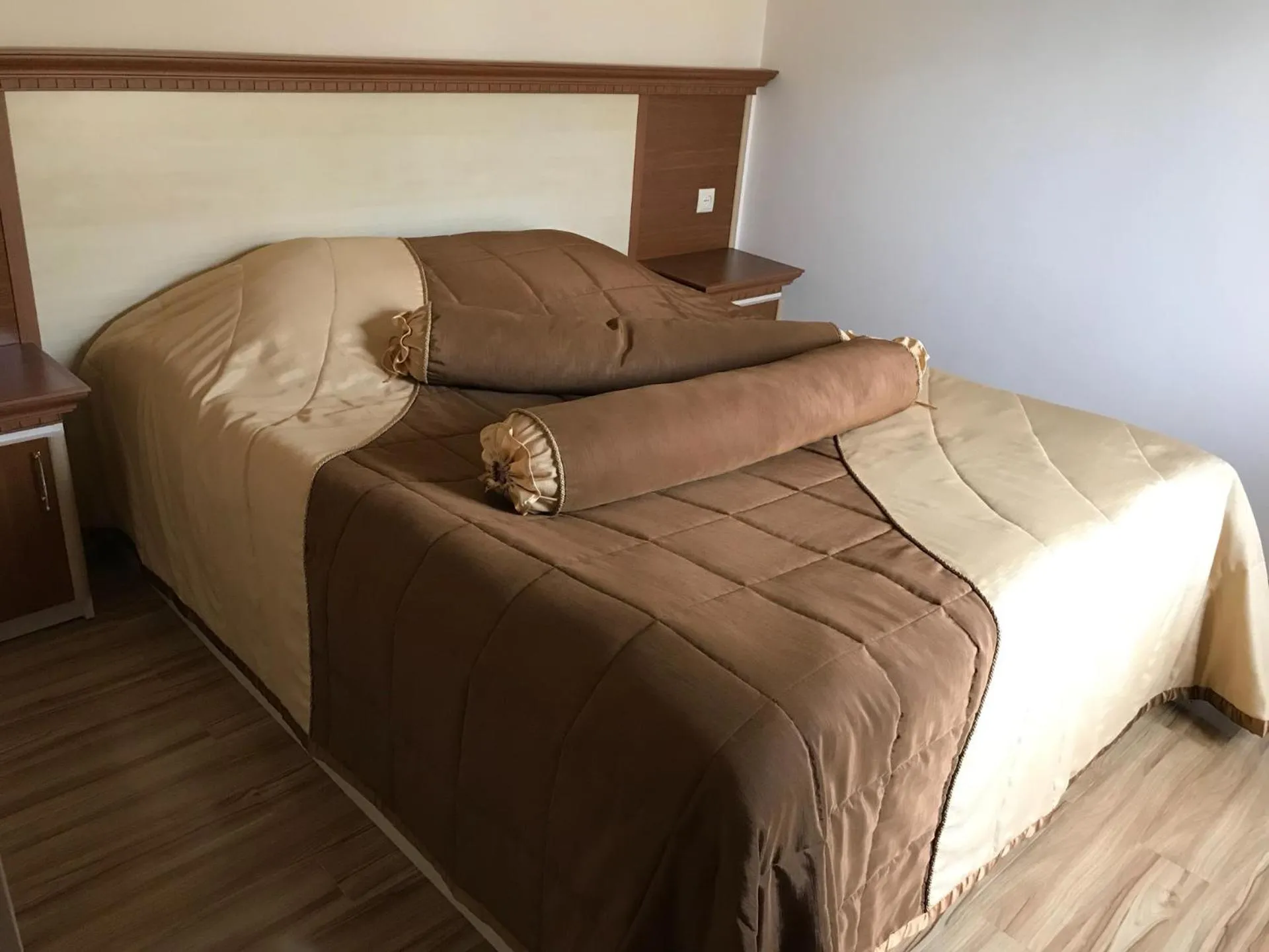 Bed in Armenia VanSevan Hotel