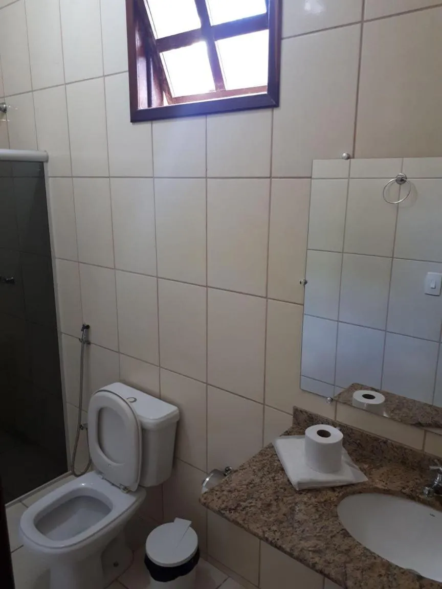 Bathroom in Pousada Canto do Rio