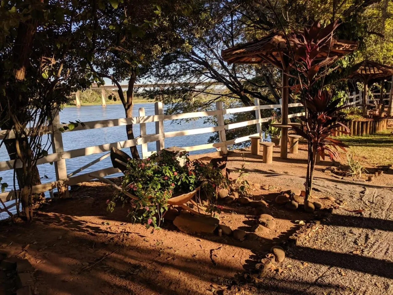 River view in Pousada Canto do Rio
