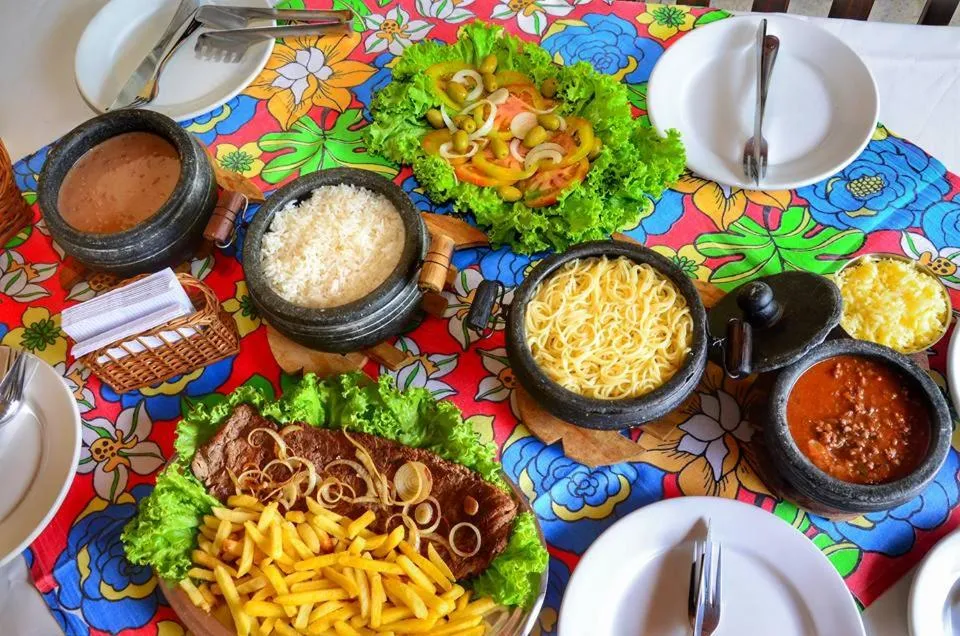 Food in Pousada Canto do Rio