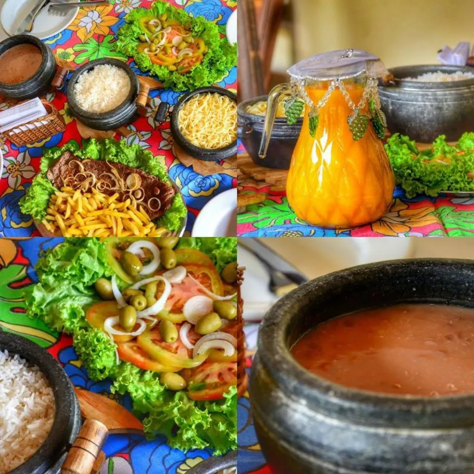 Food in Pousada Canto do Rio