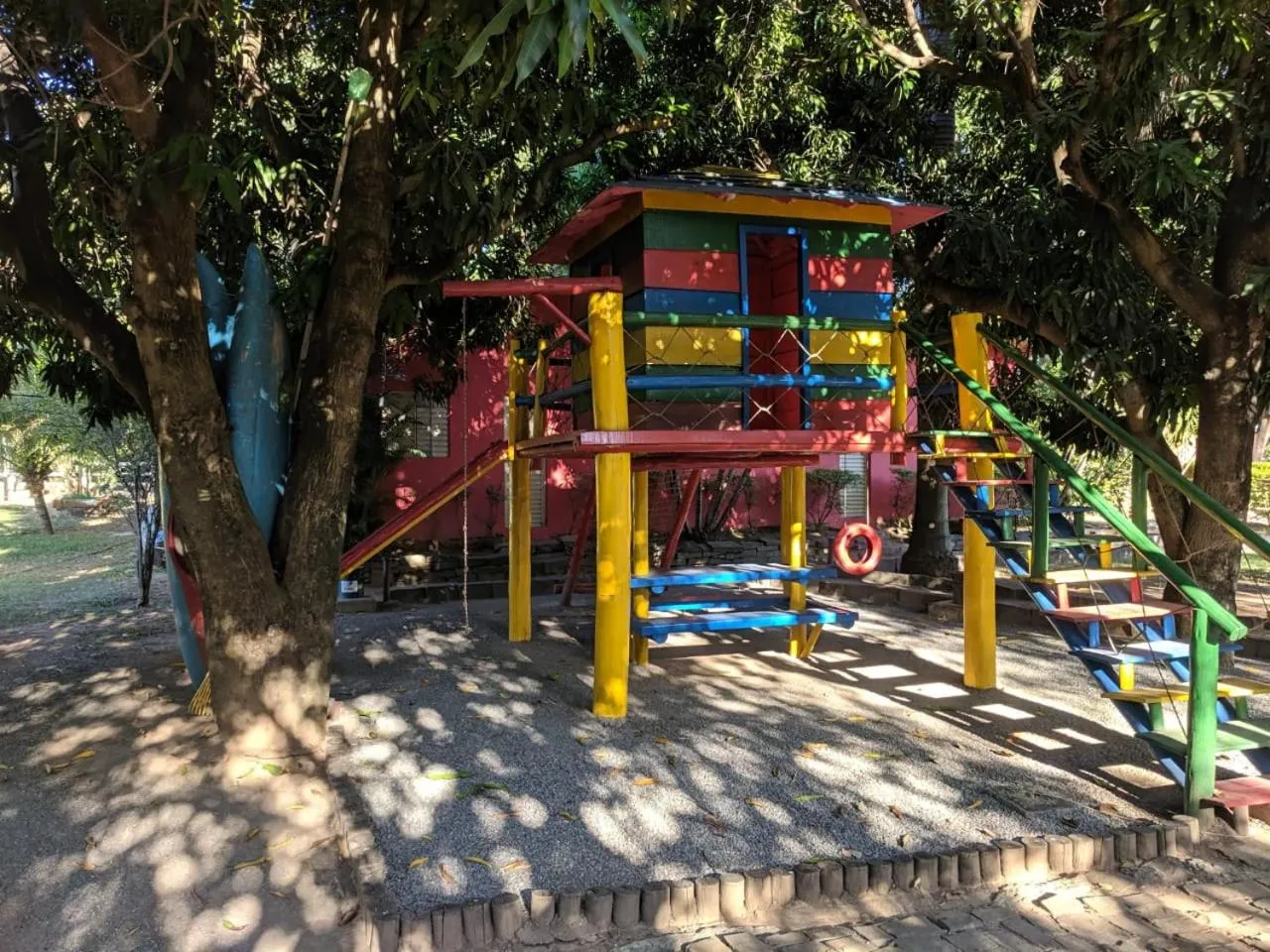Children play ground in Pousada Canto do Rio