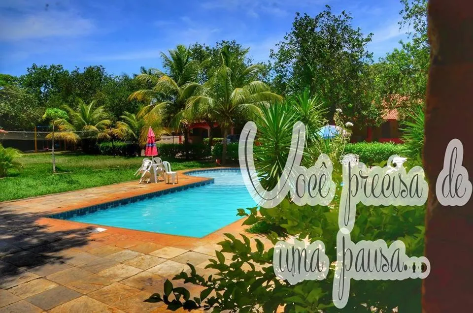 Swimming pool in Pousada Canto do Rio