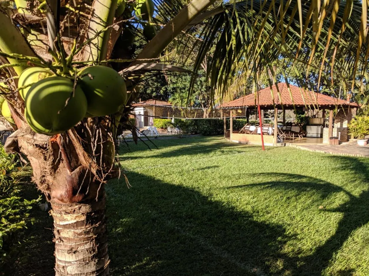 Garden in Pousada Canto do Rio