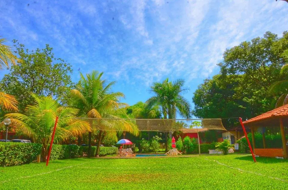 Garden view in Pousada Canto do Rio