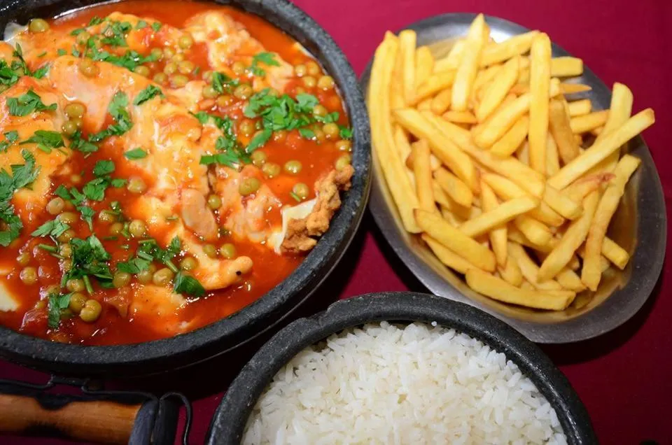 Food in Pousada Canto do Rio