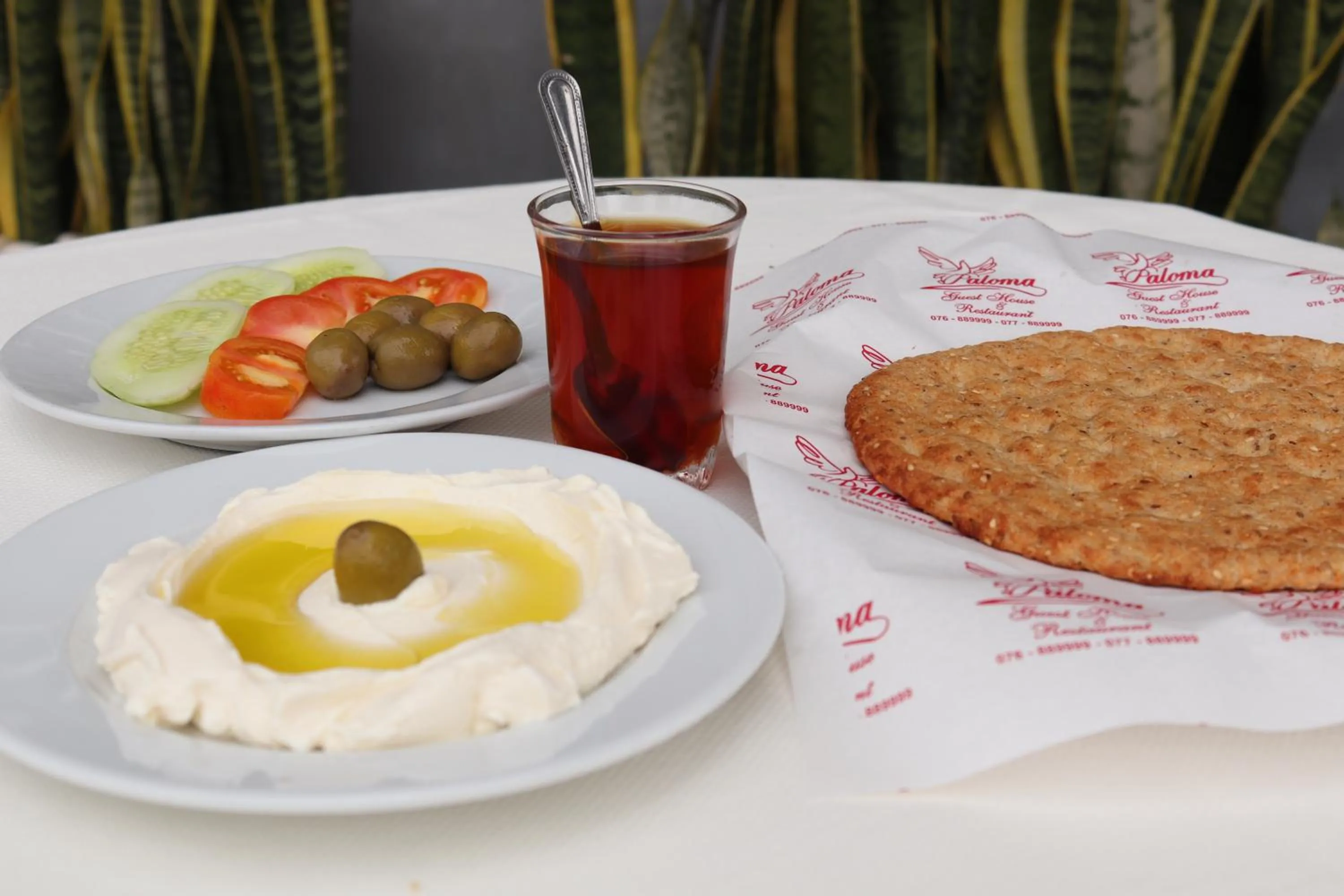 Food in Paloma Guest House