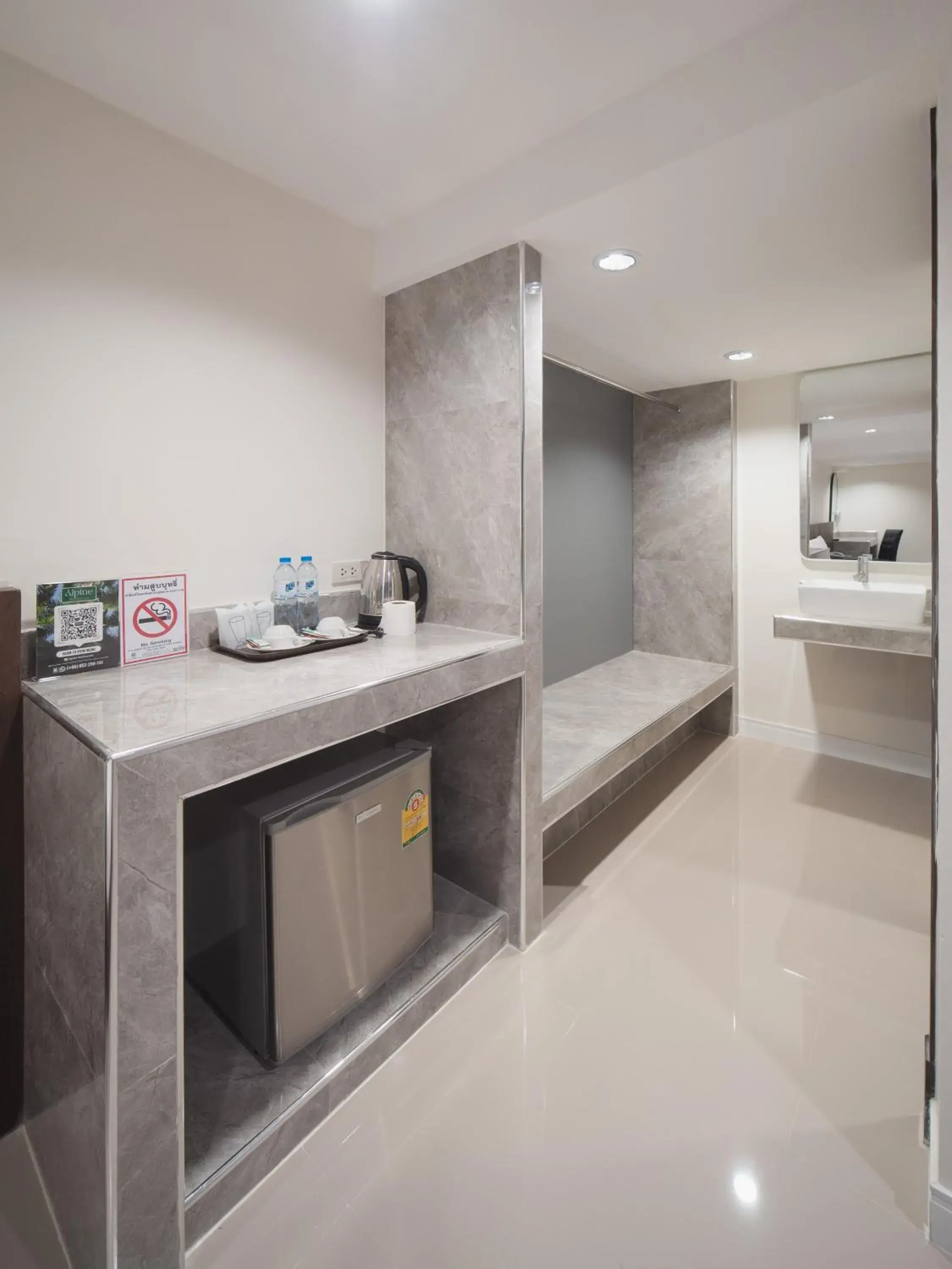 Seating area in Grand Alpine Hotel Seating area in Grand Alpine Hotel