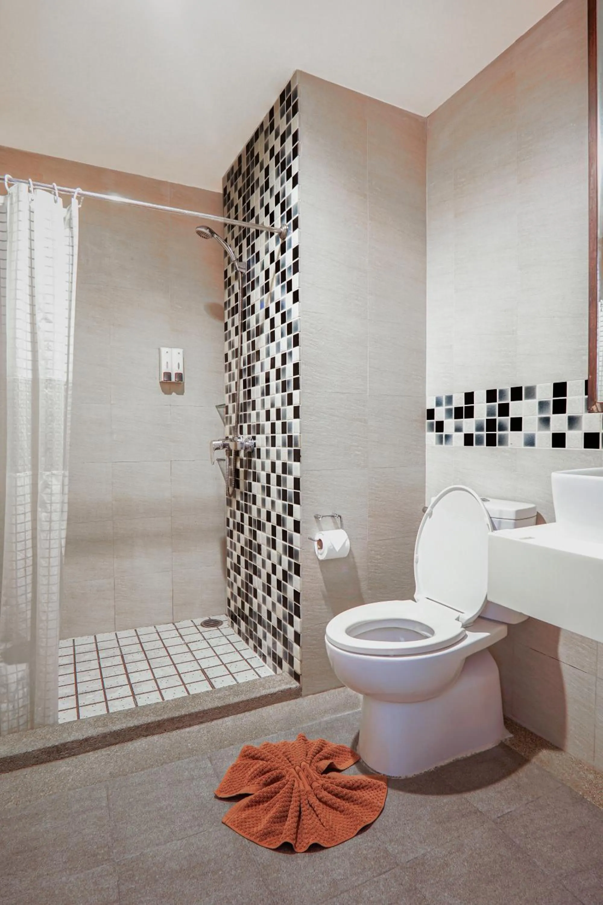 Bathroom in Grand Alpine Hotel