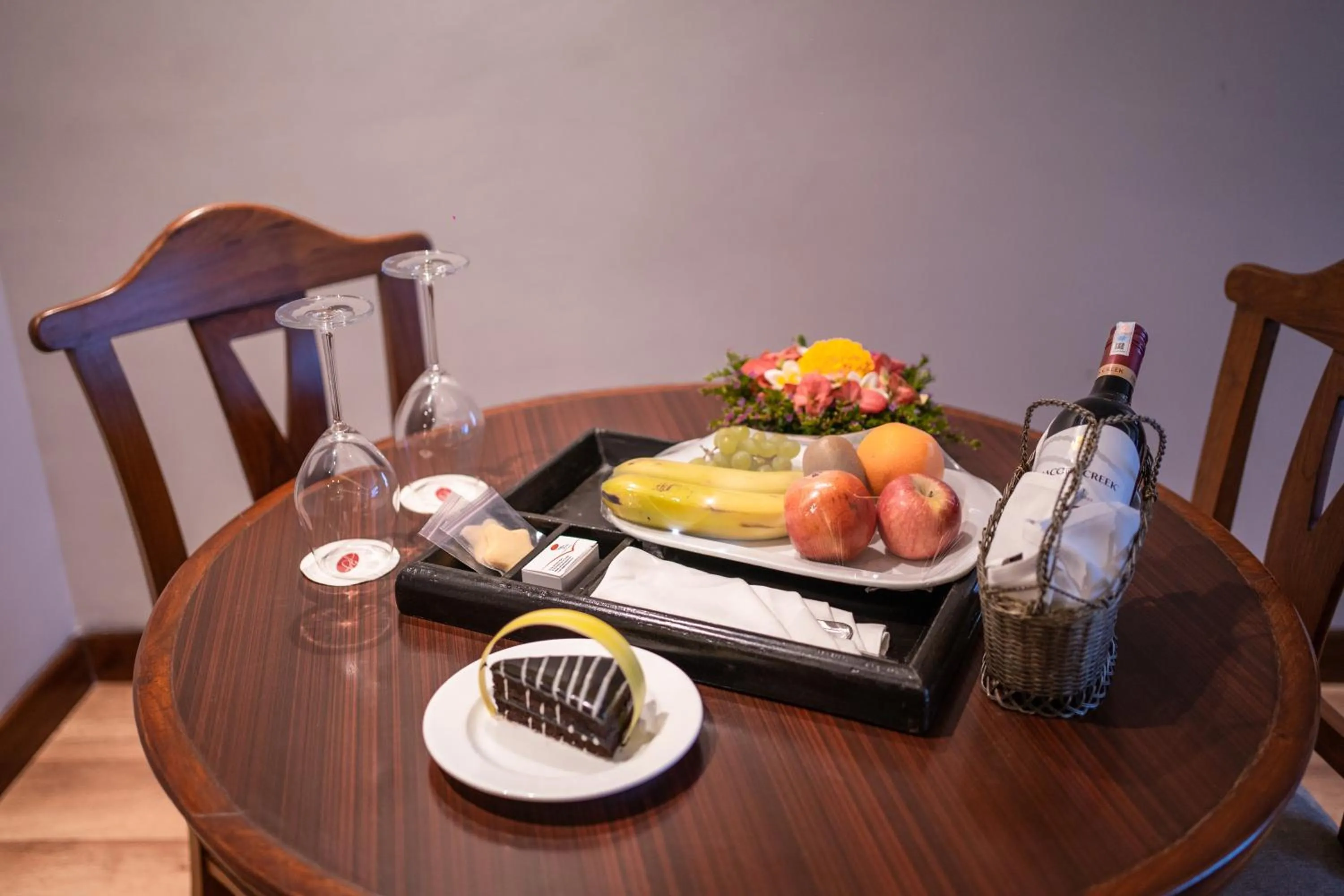 Dining area in Hotel Pokhara Grande