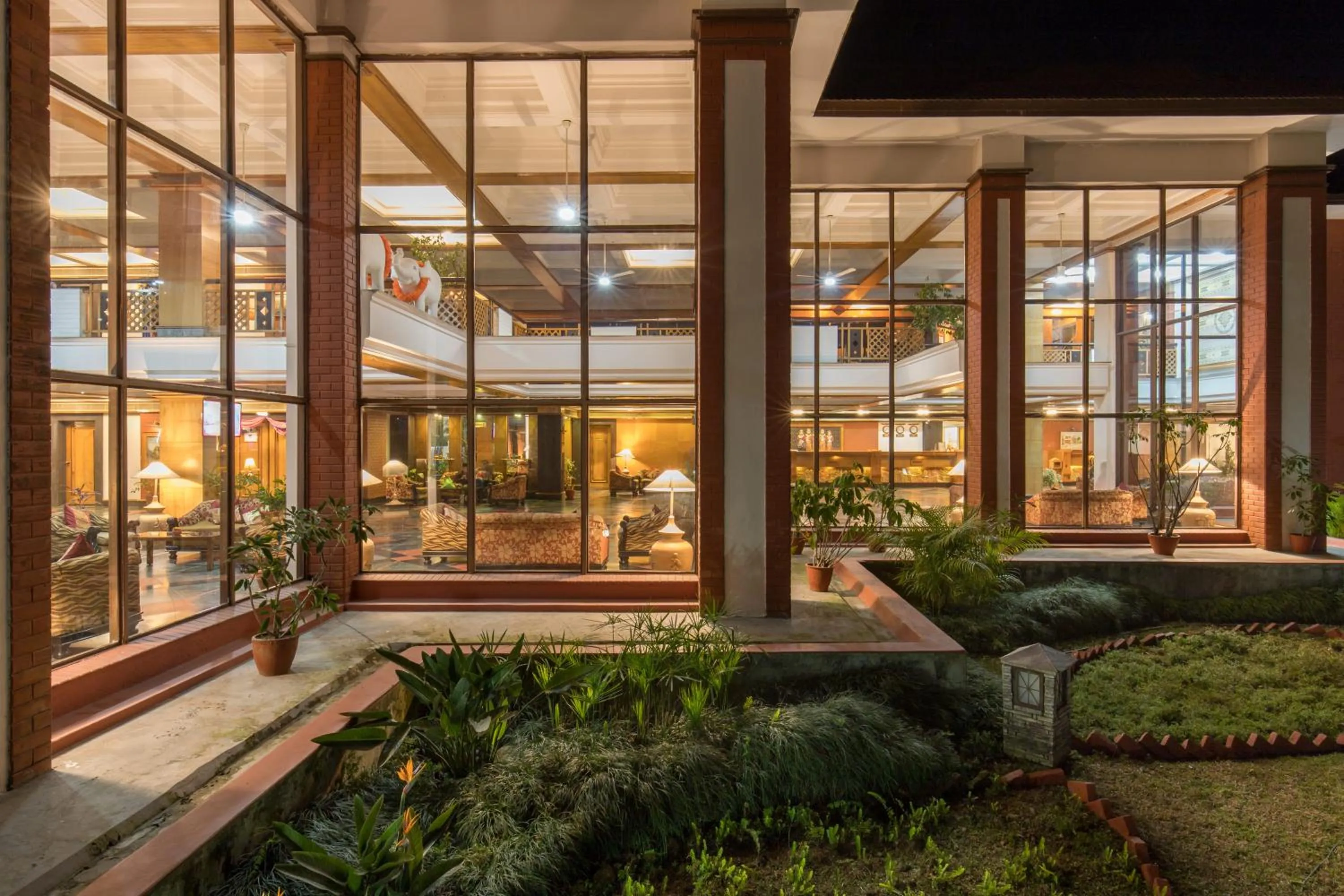 Property building in Hotel Pokhara Grande