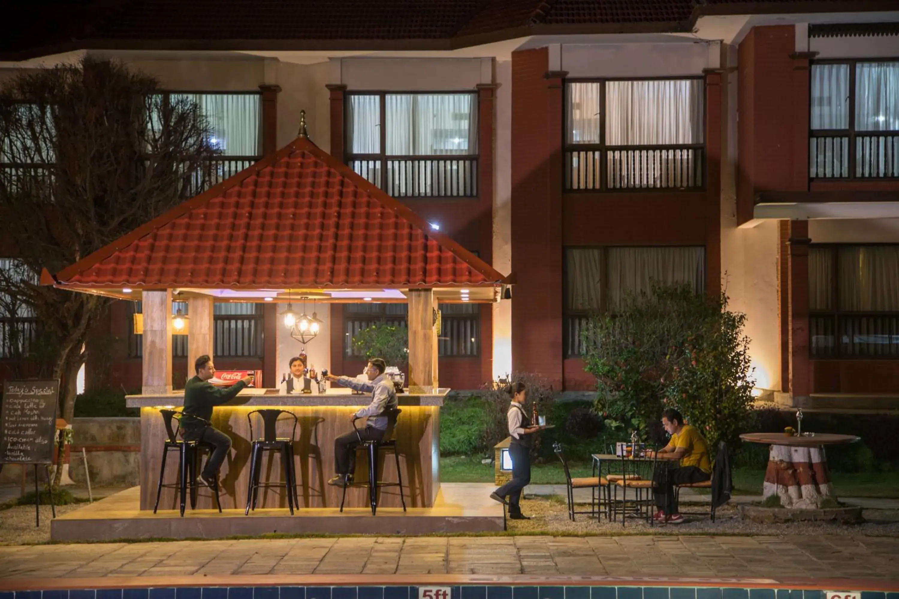 Restaurant/places to eat in Hotel Pokhara Grande Restaurant/places to eat in Hotel Pokhara Grande