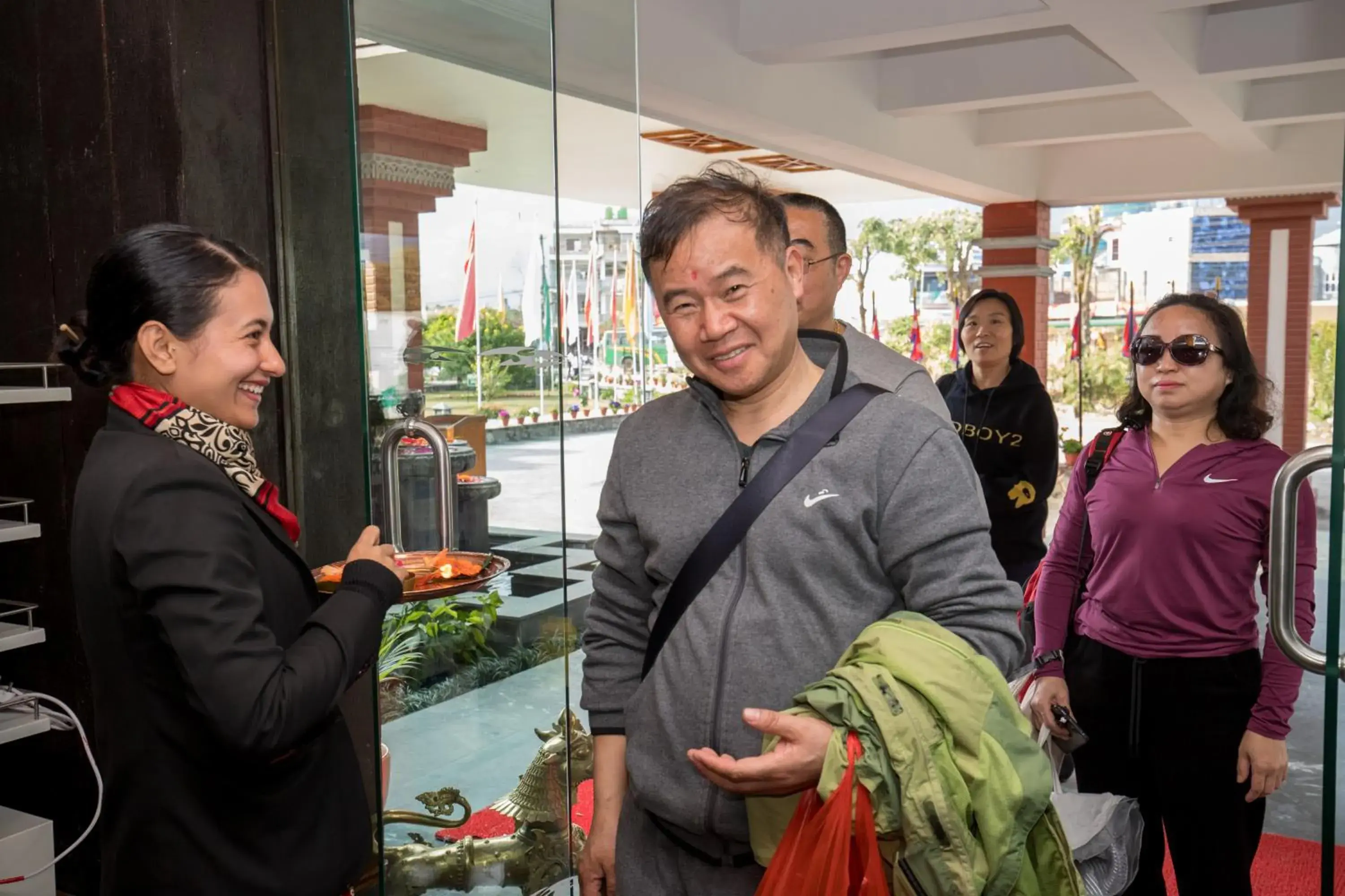 Facade/entrance in Hotel Pokhara Grande Facade/entrance in Hotel Pokhara Grande