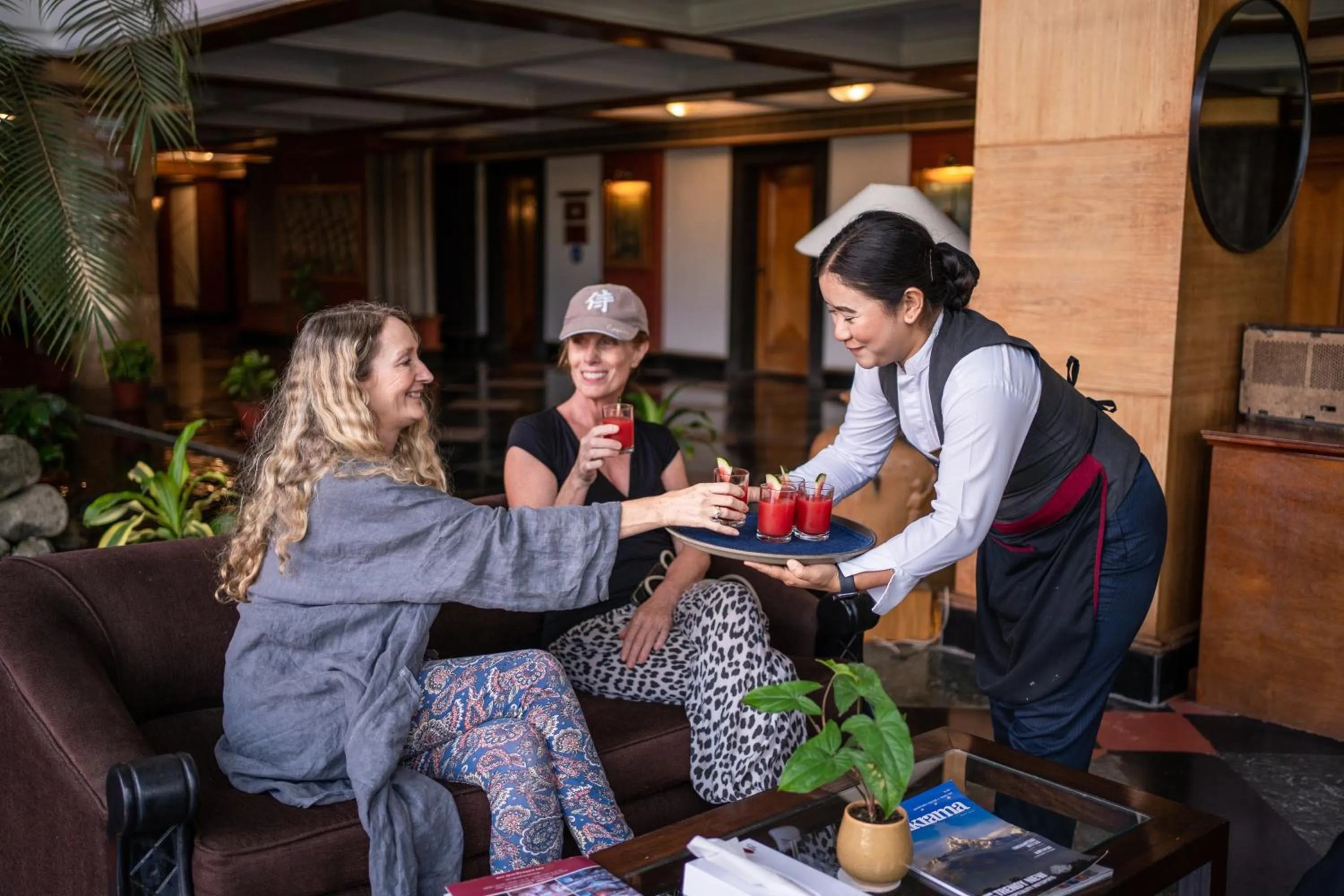 Lobby or reception in Hotel Pokhara Grande