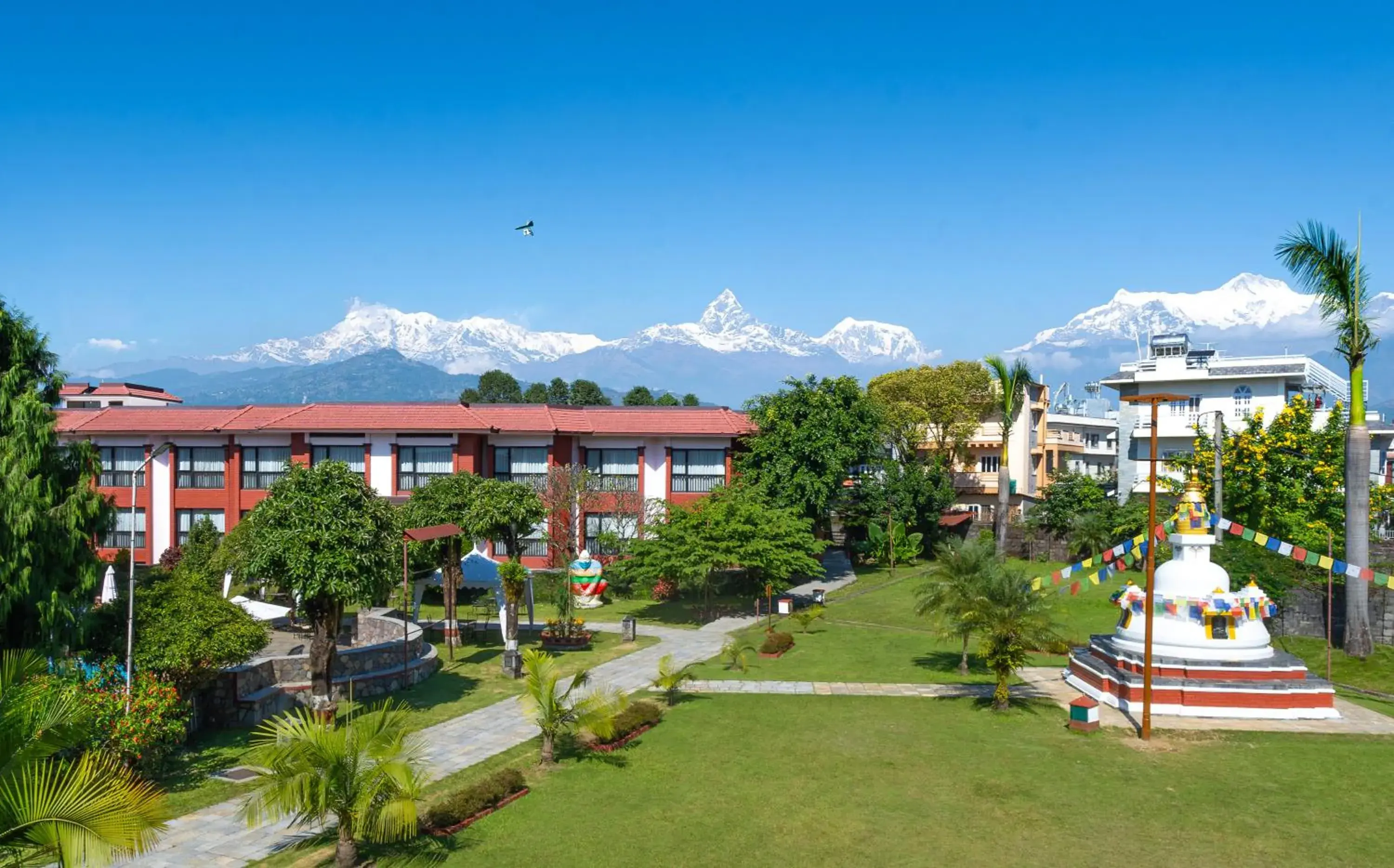 View (from property/room) in Hotel Pokhara Grande View (from property/room) in Hotel Pokhara Grande
